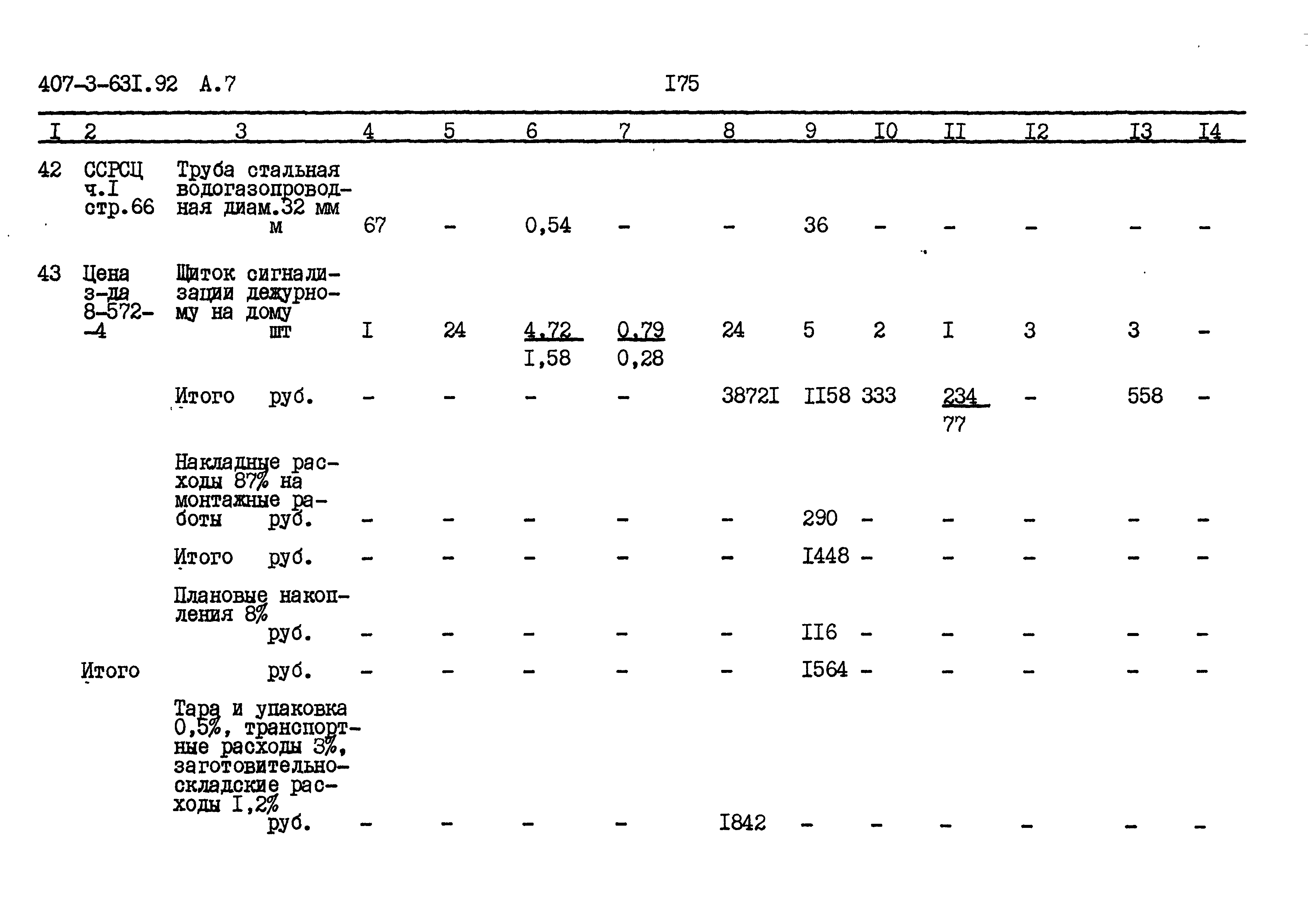 Типовой проект 407-3-631.92