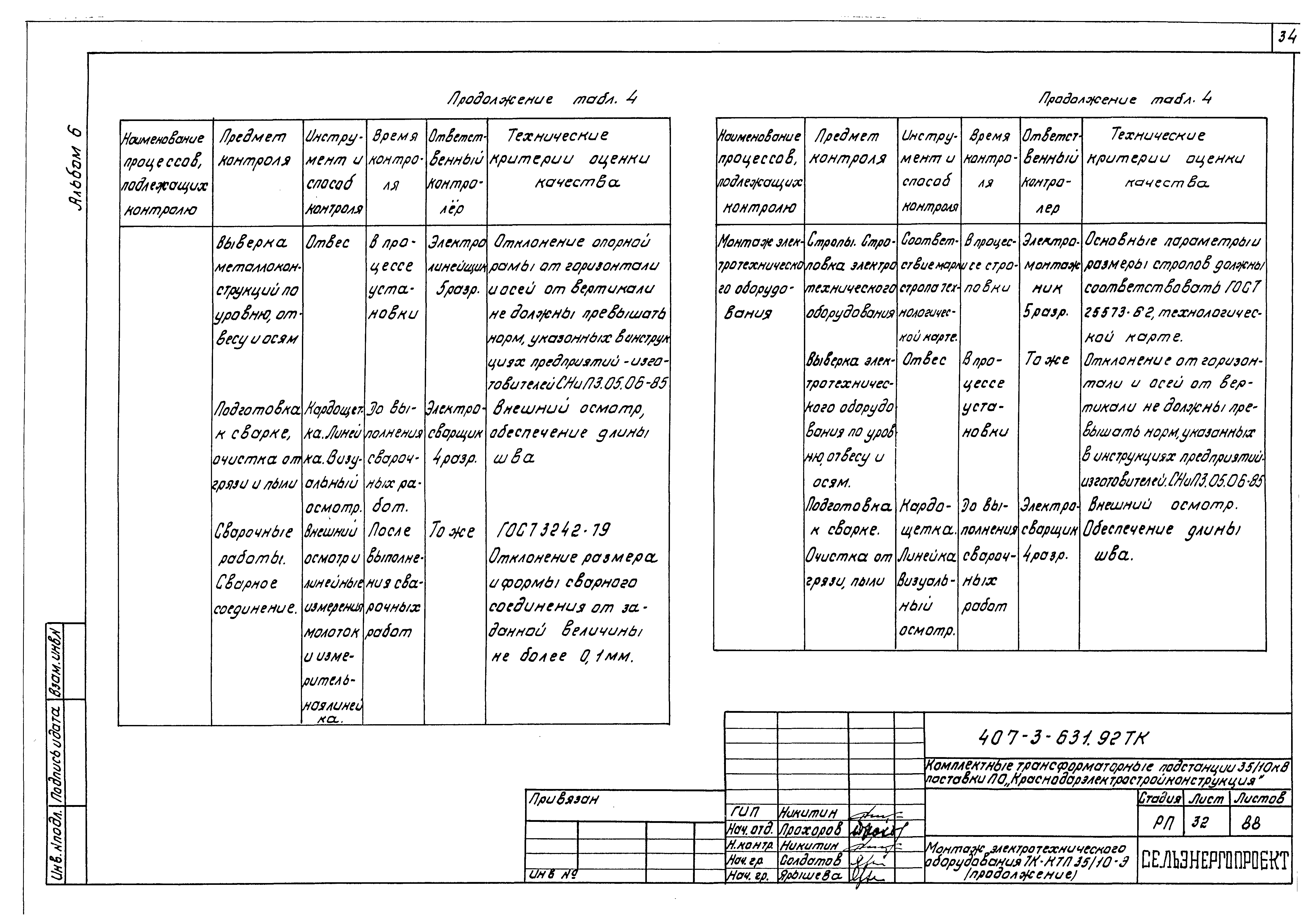 Типовой проект 407-3-631.92