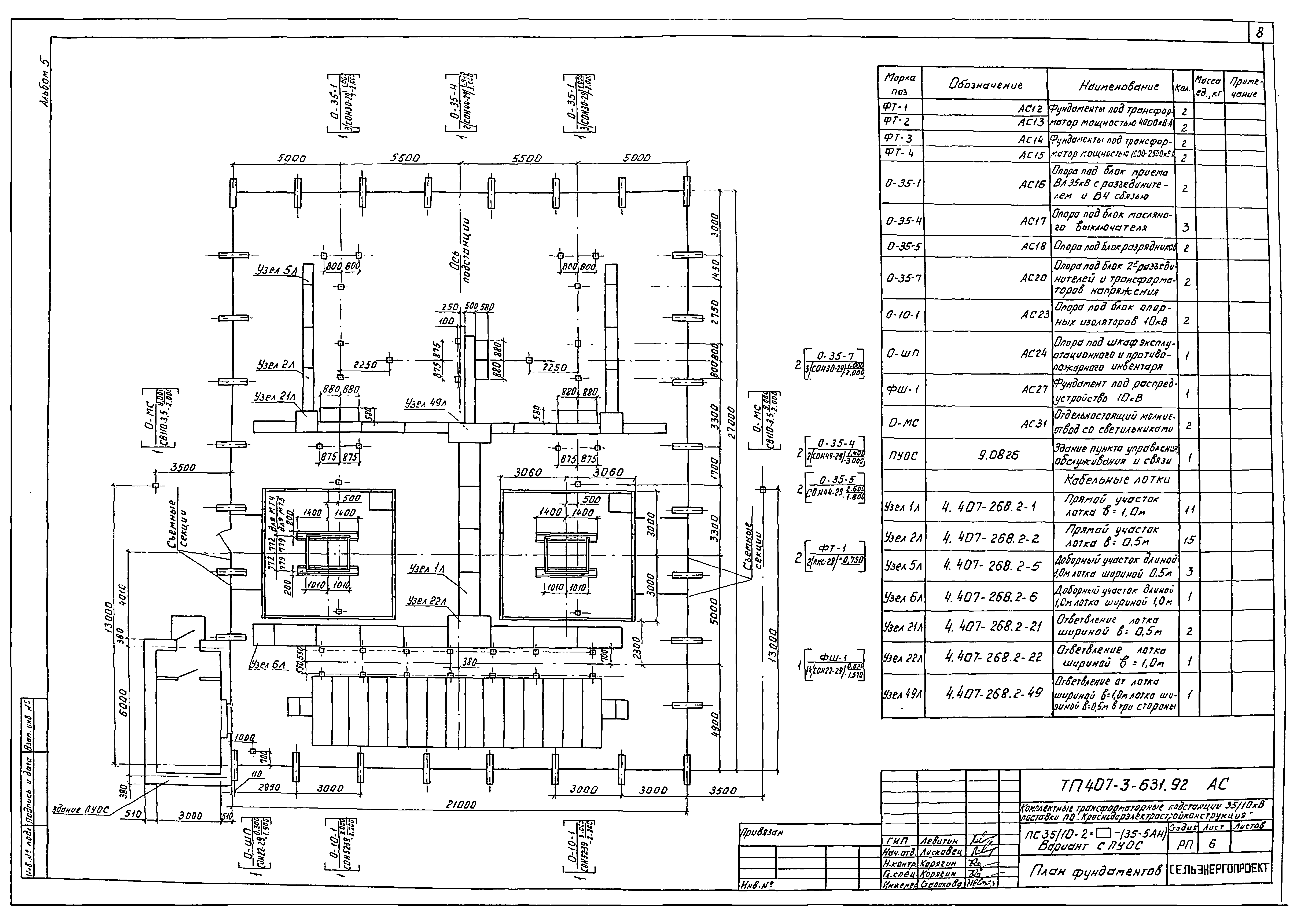 Типовой проект 407-3-631.92