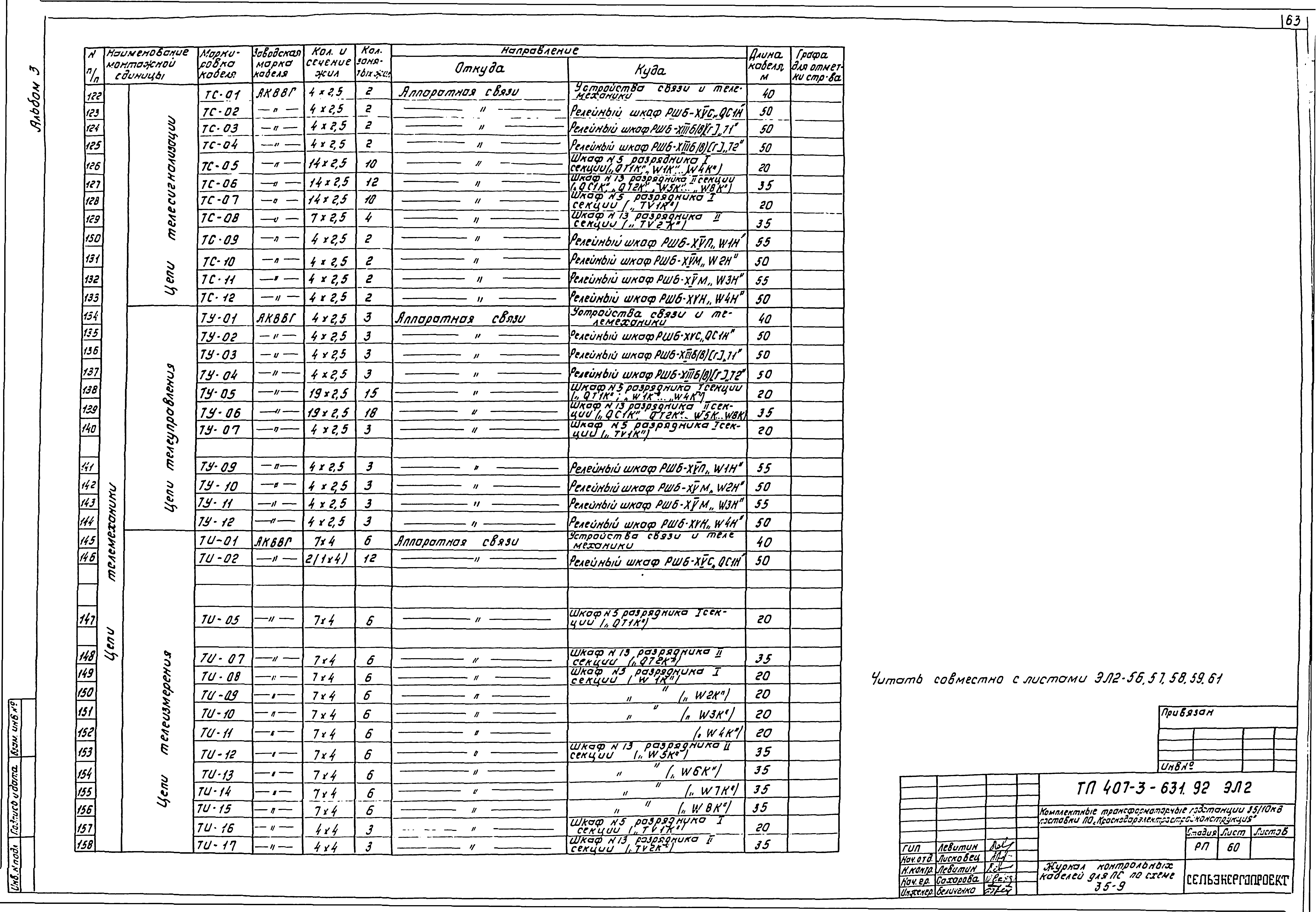 Типовой проект 407-3-631.92