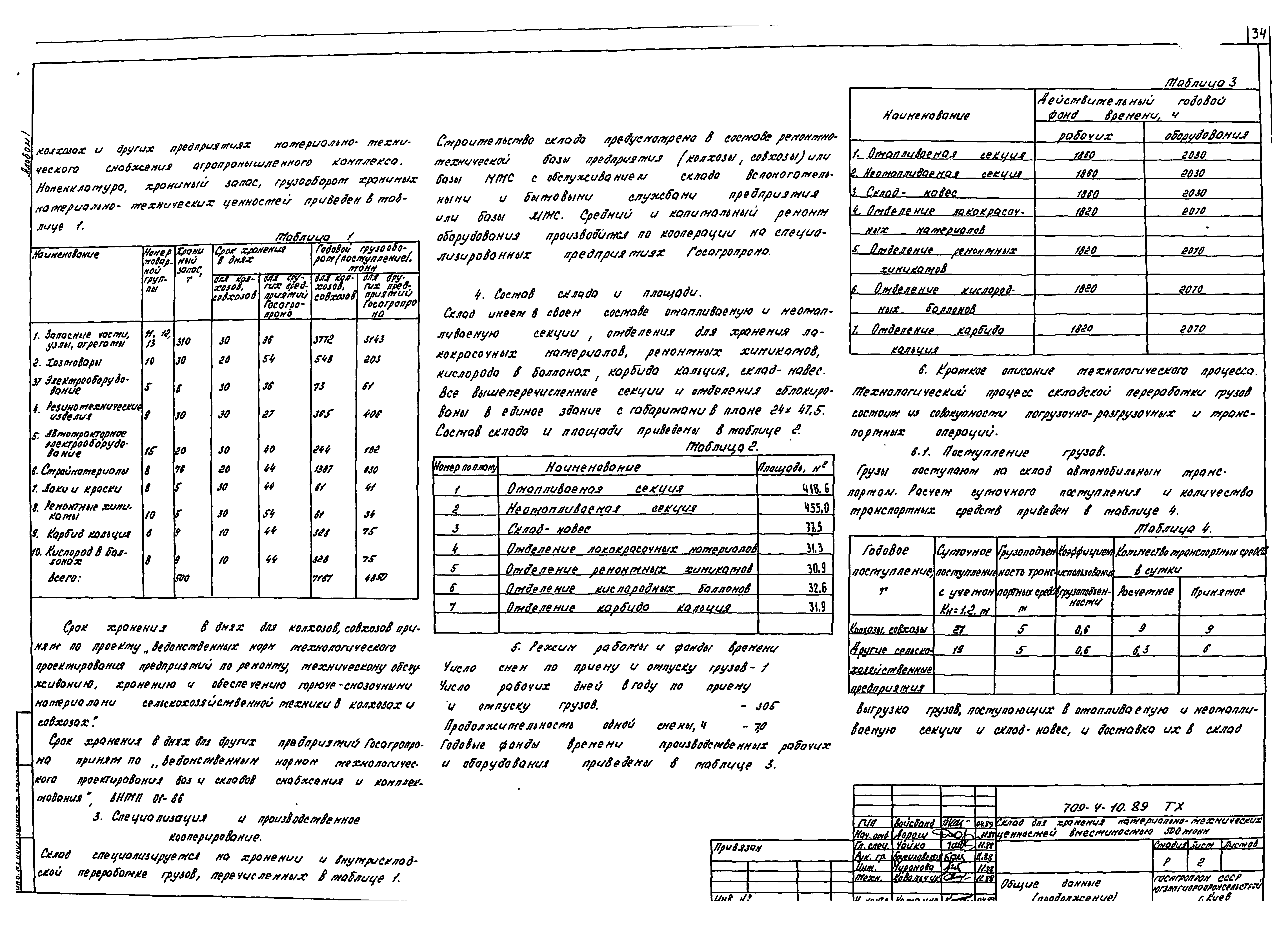 Типовой проект 709-4-10.89