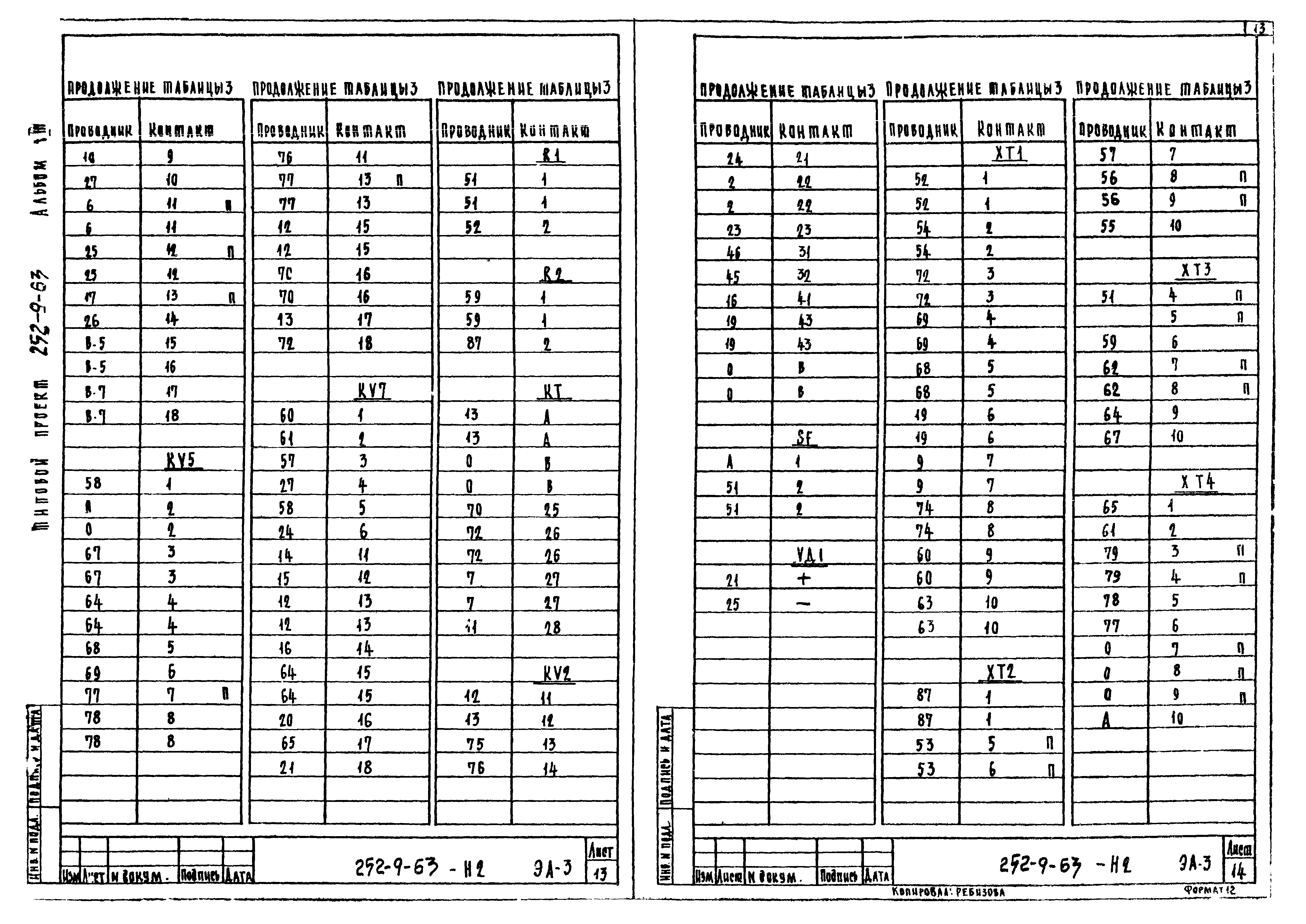 Типовой проект 252-9-63