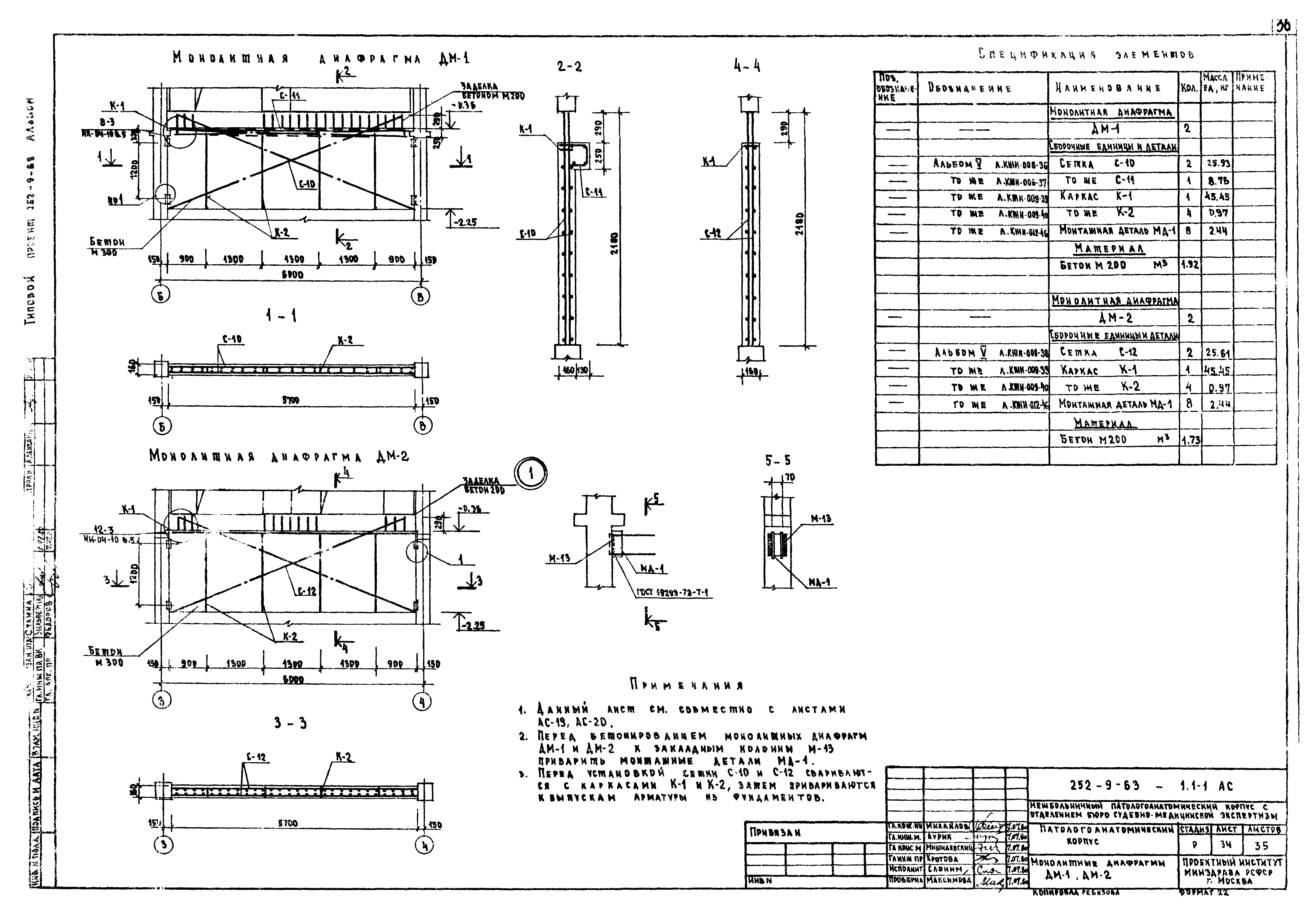Типовой проект 252-9-63