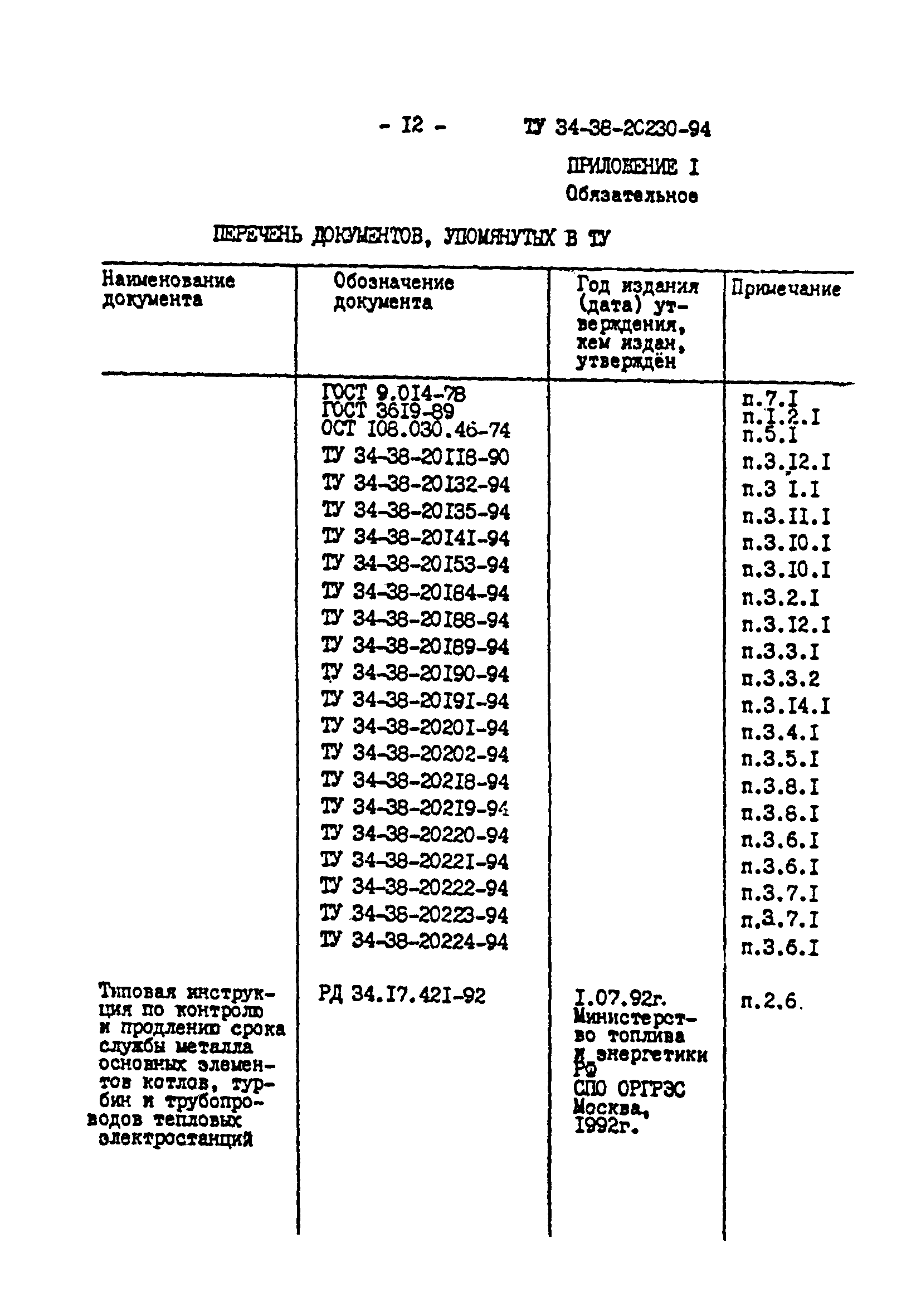 ТУ 34-38-20230-94