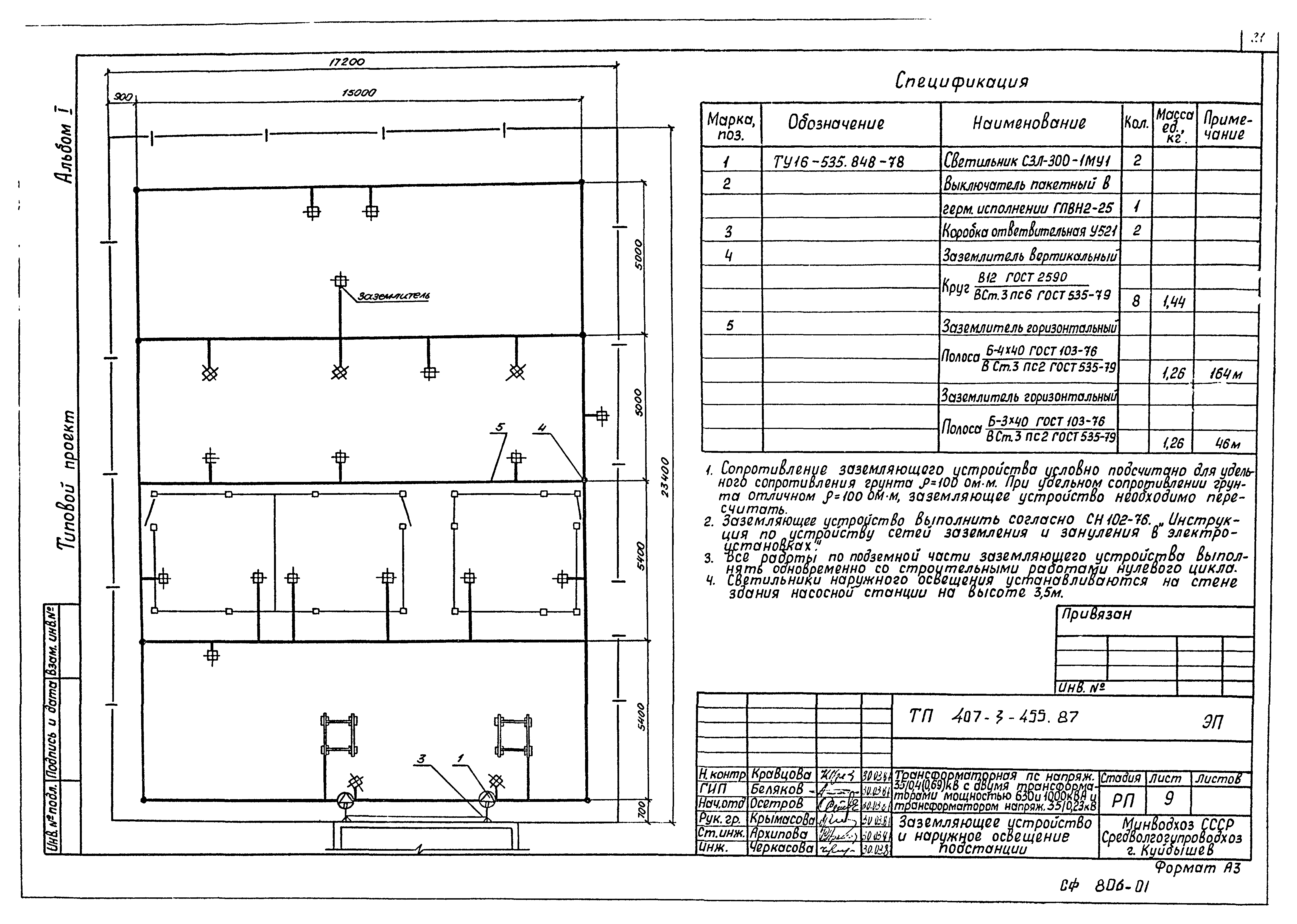 Типовой проект 407-3-455.87