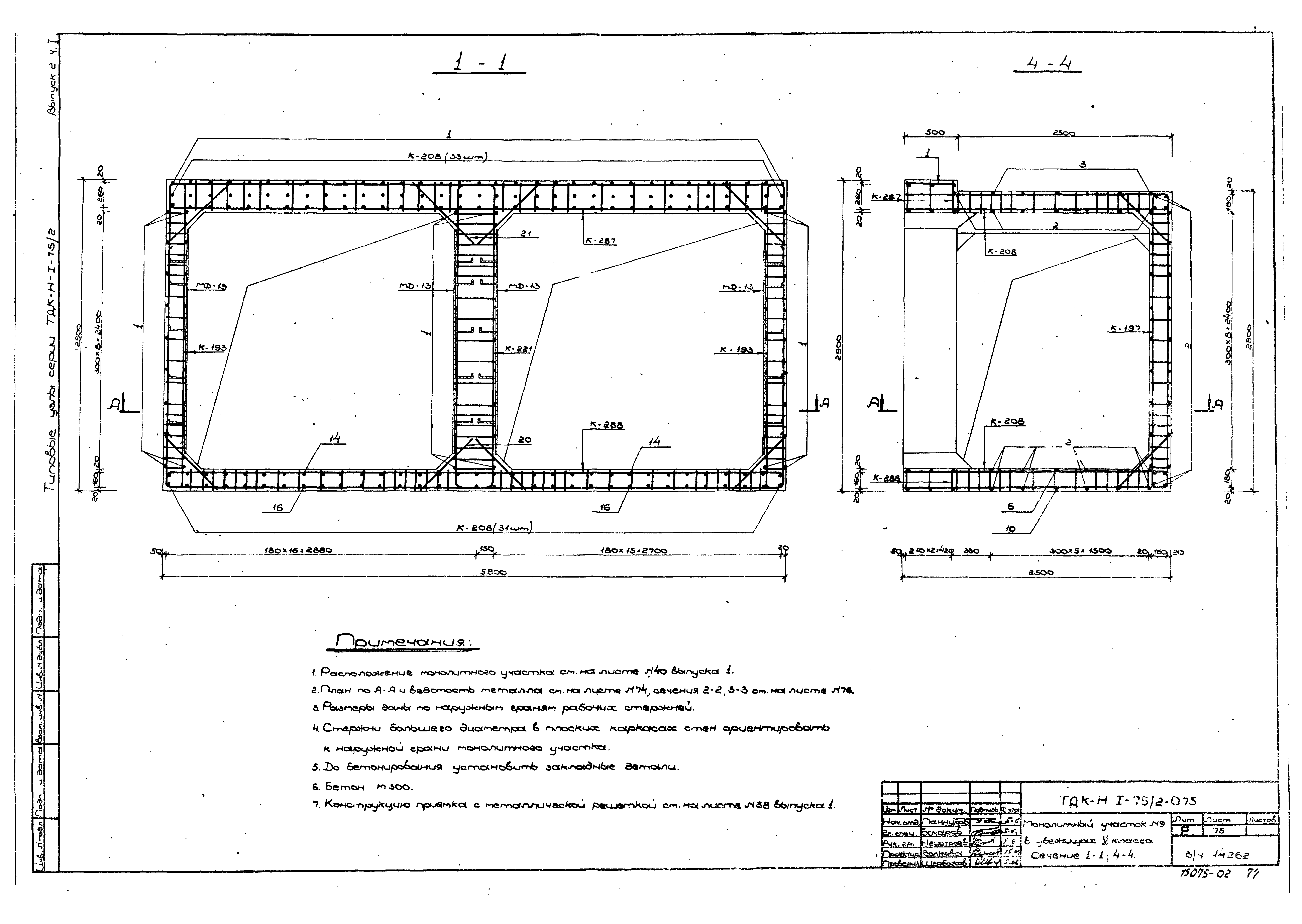 Серия ТДК-Н-1-75/2