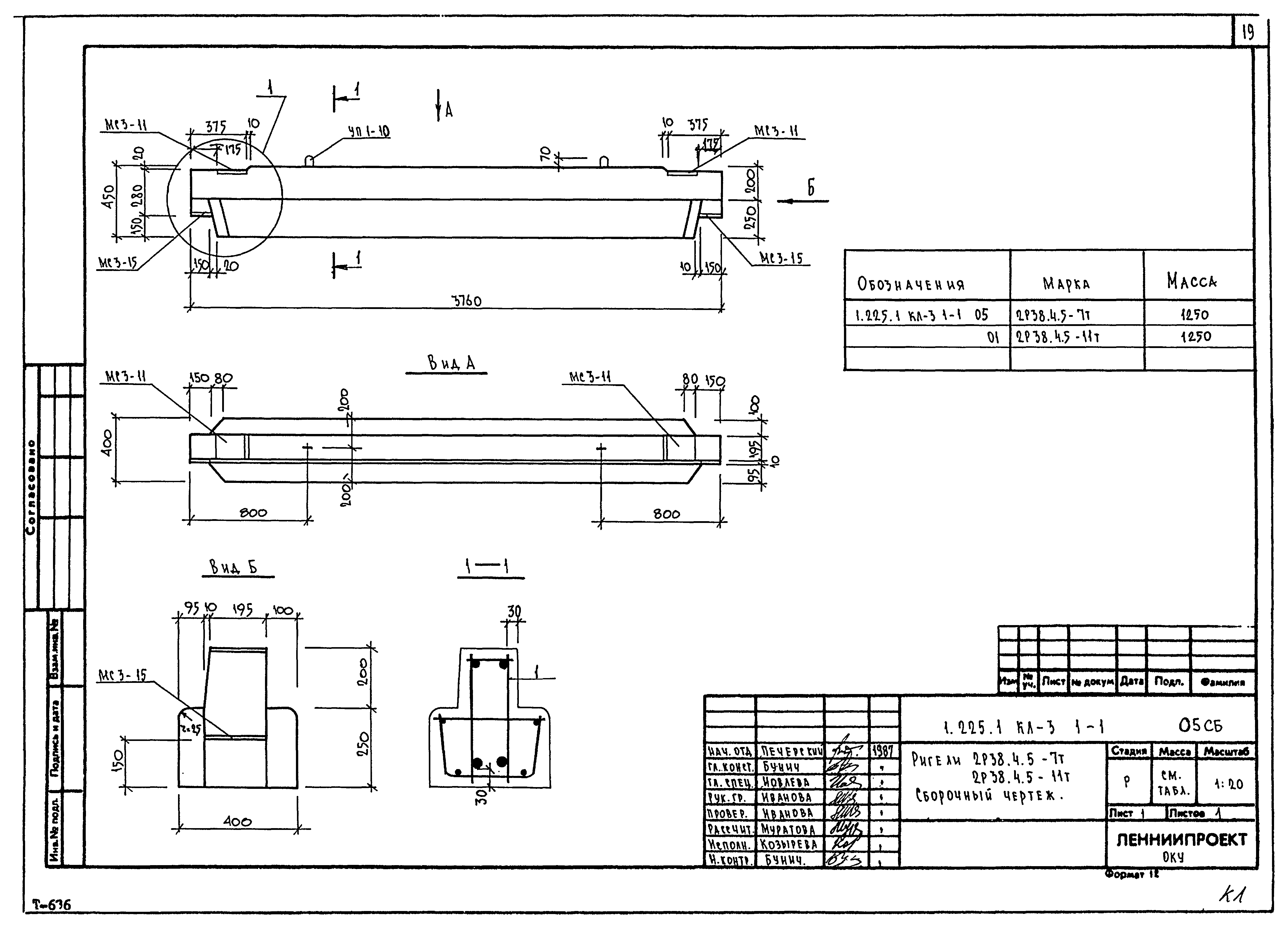 Серия 1.225.1 КЛ-3