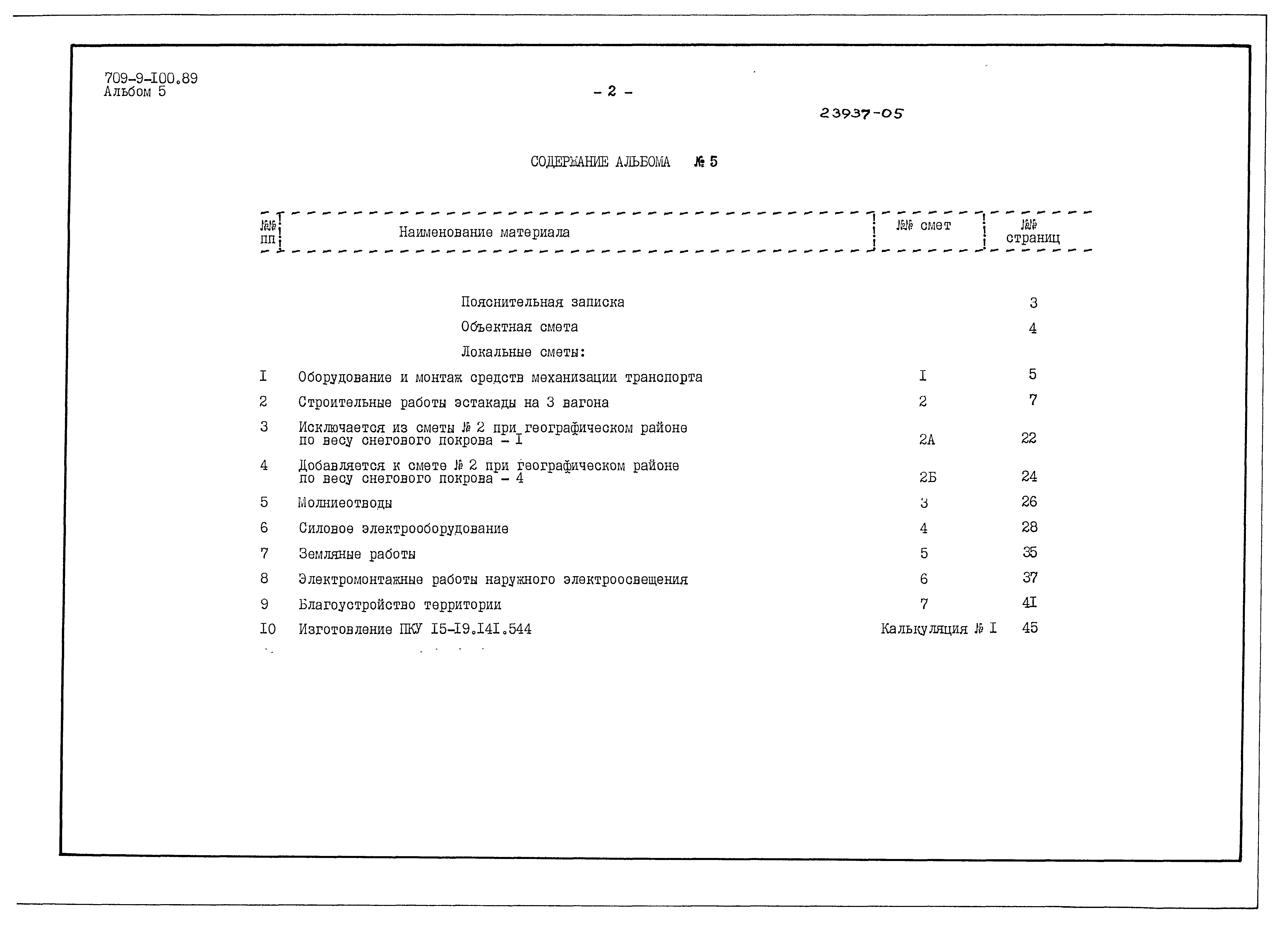 Типовой проект 709-9-100.89