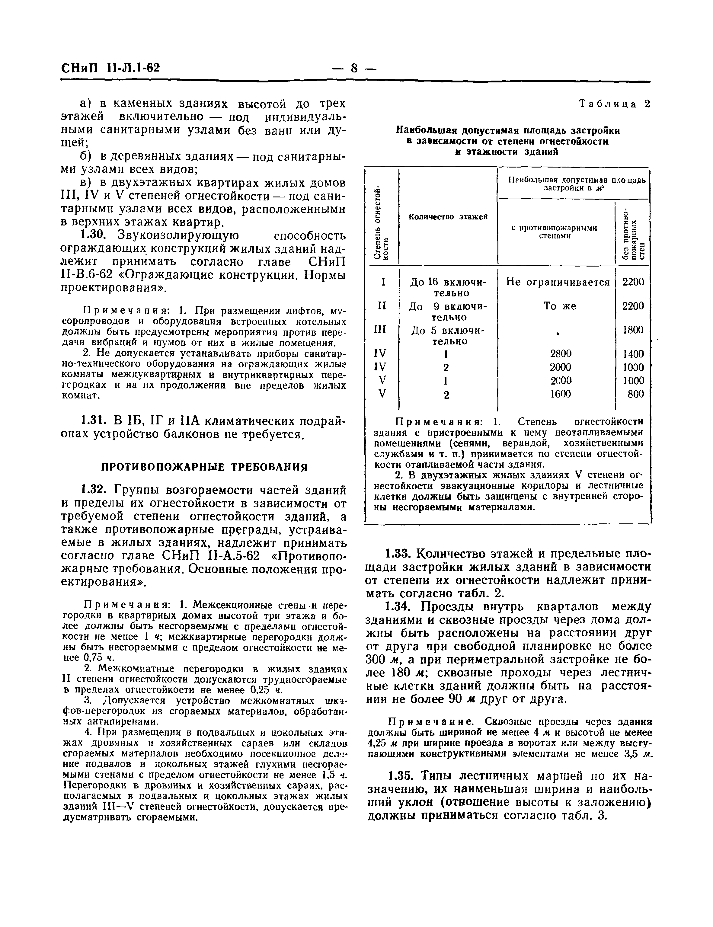 Скачать СНиП II-Л.1-62 Жилые здания. Нормы проектирования