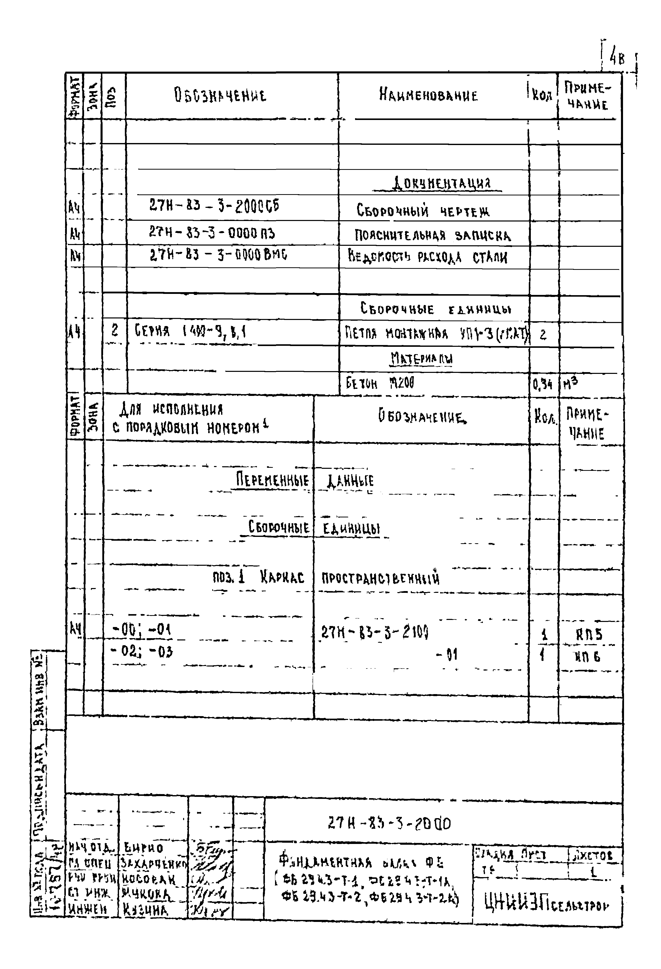 Шифр 27Н-83