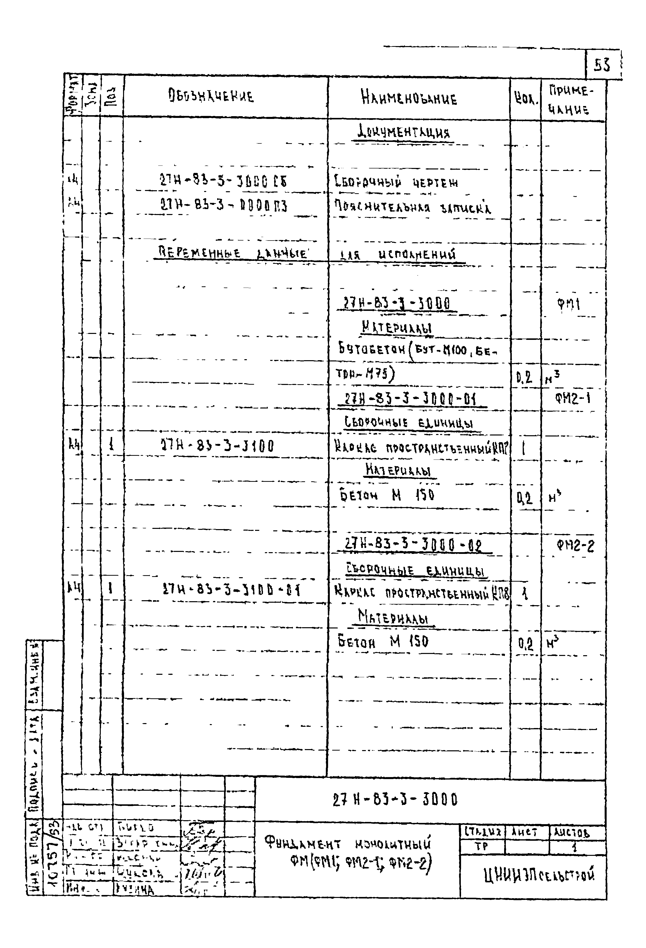 Шифр 27Н-83