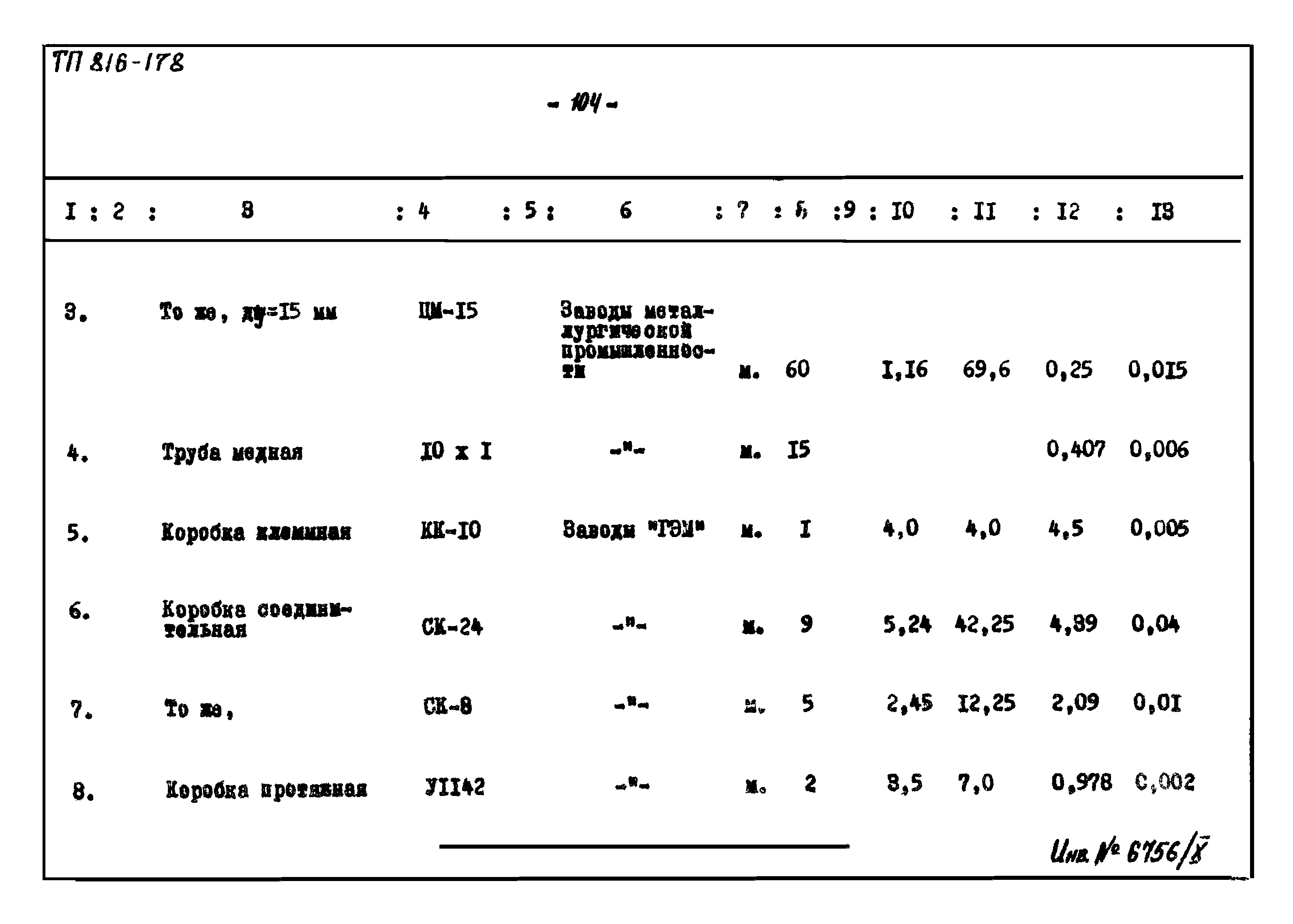 Типовой проект 816-178