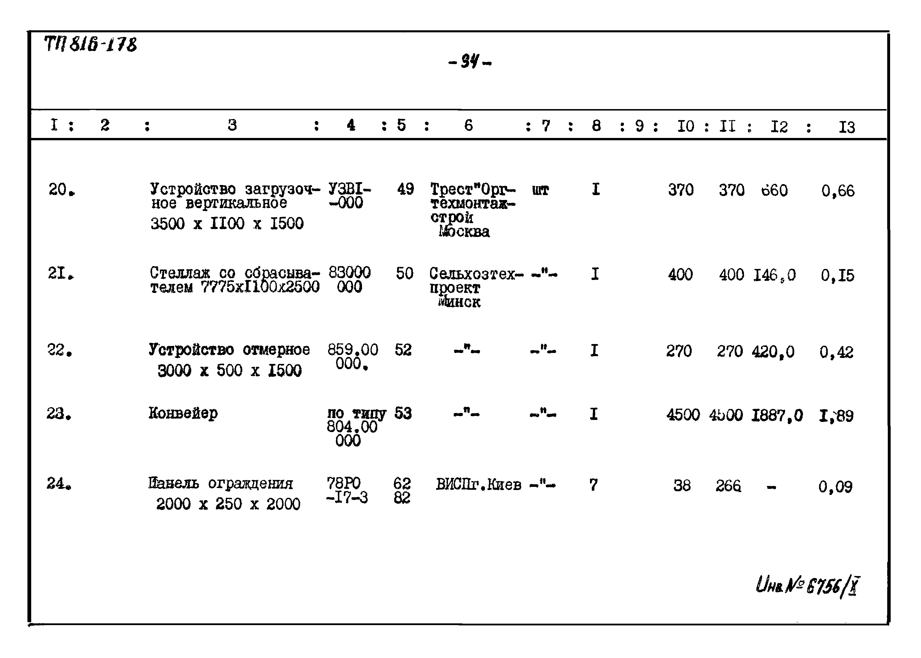 Типовой проект 816-178