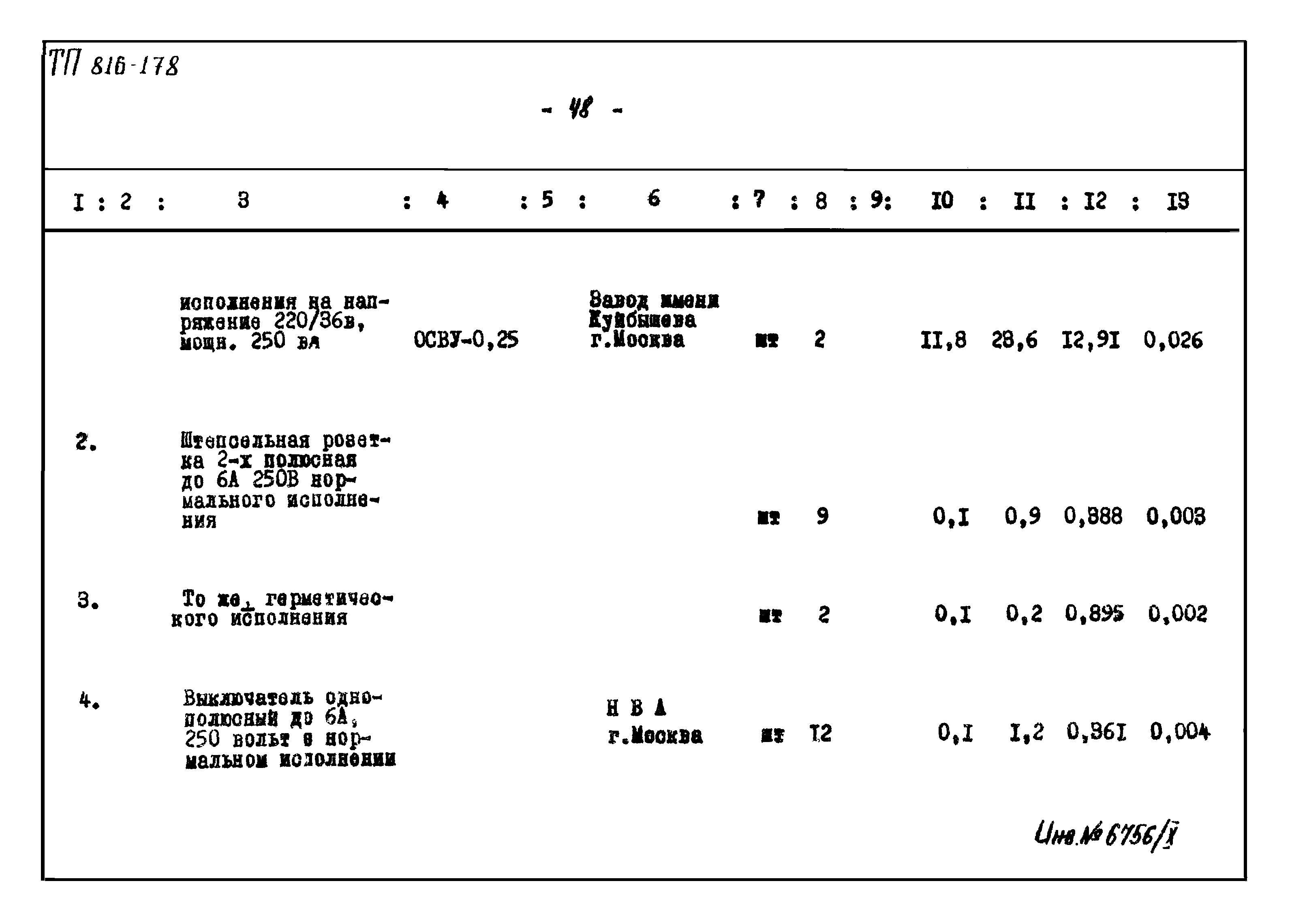 Типовой проект 816-178