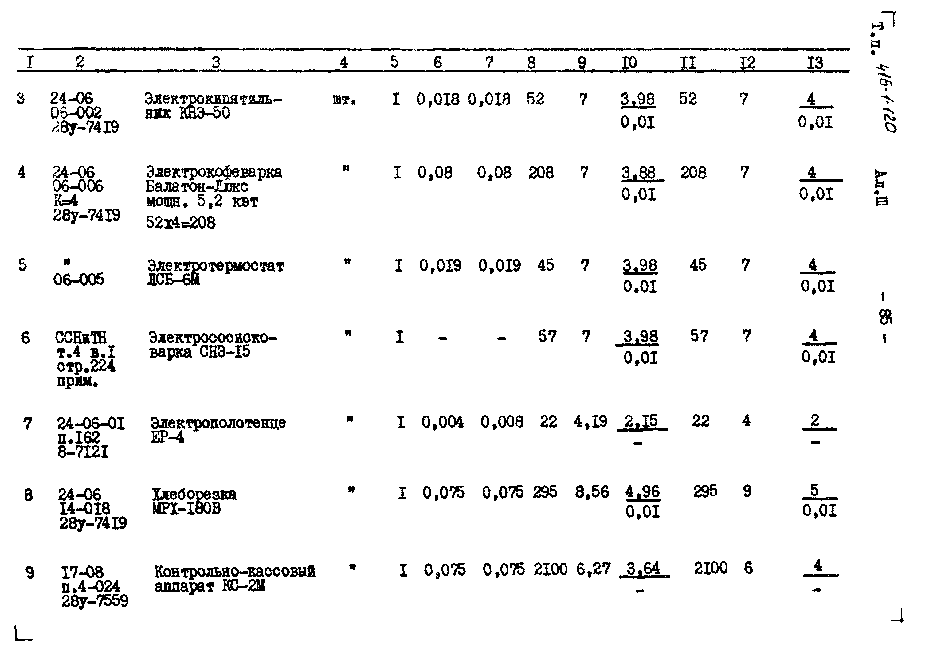 Типовой проект 416-1-120