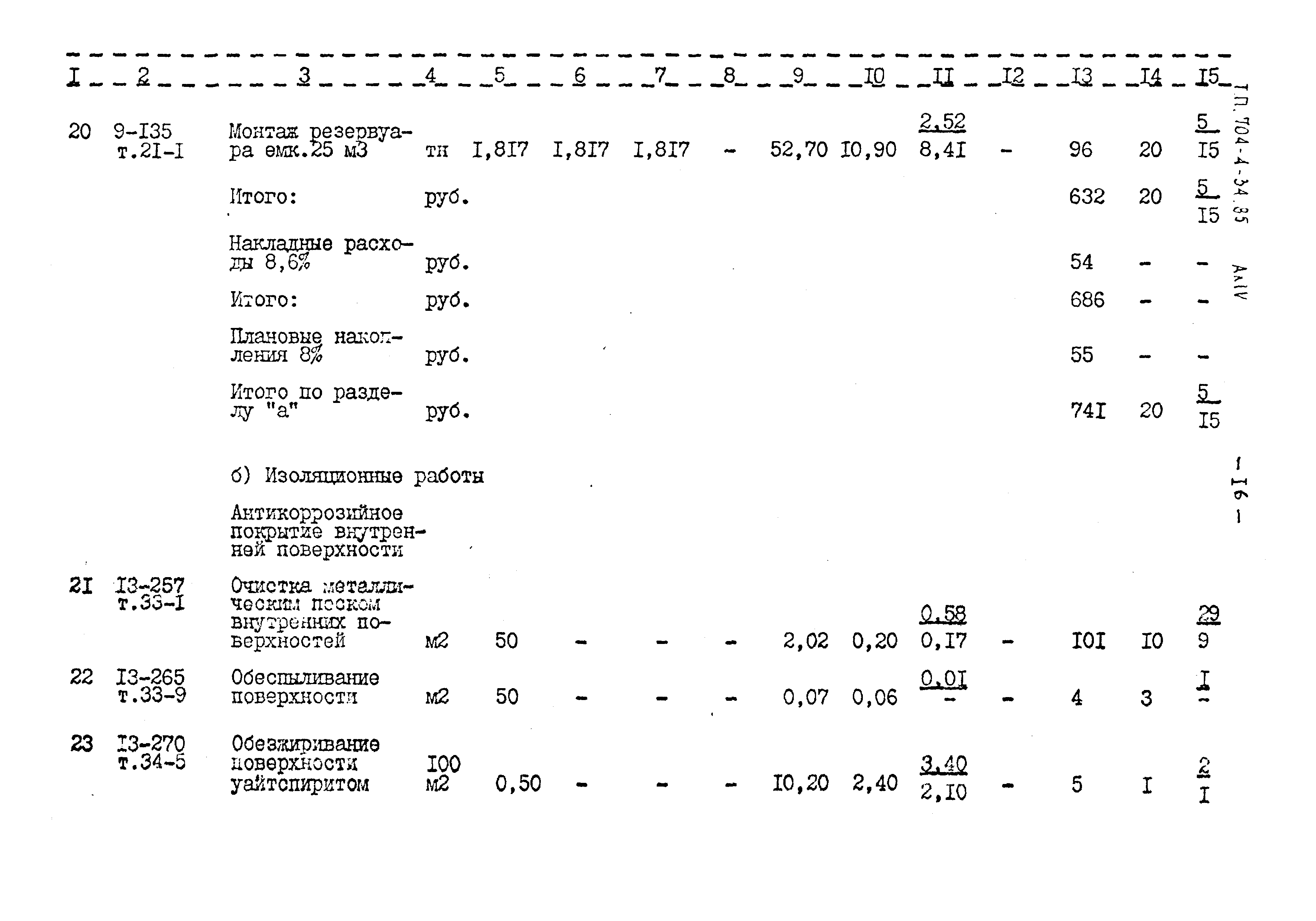 Типовой проект 704-4-34.85