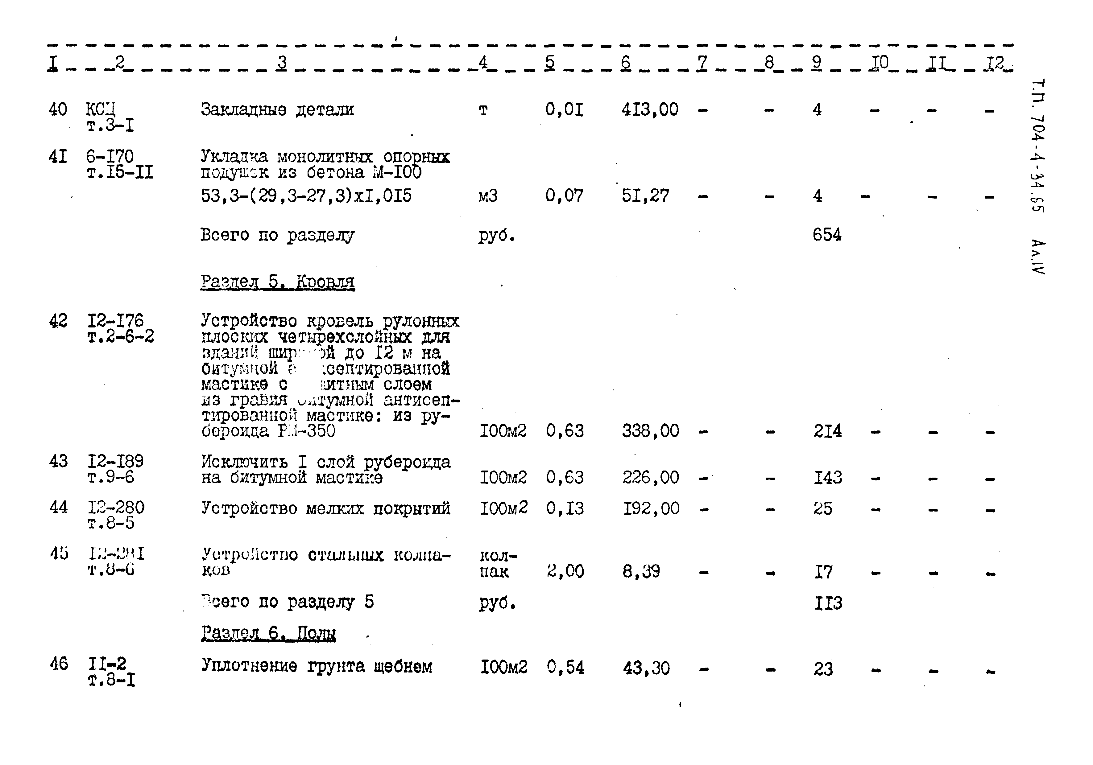 Типовой проект 704-4-34.85