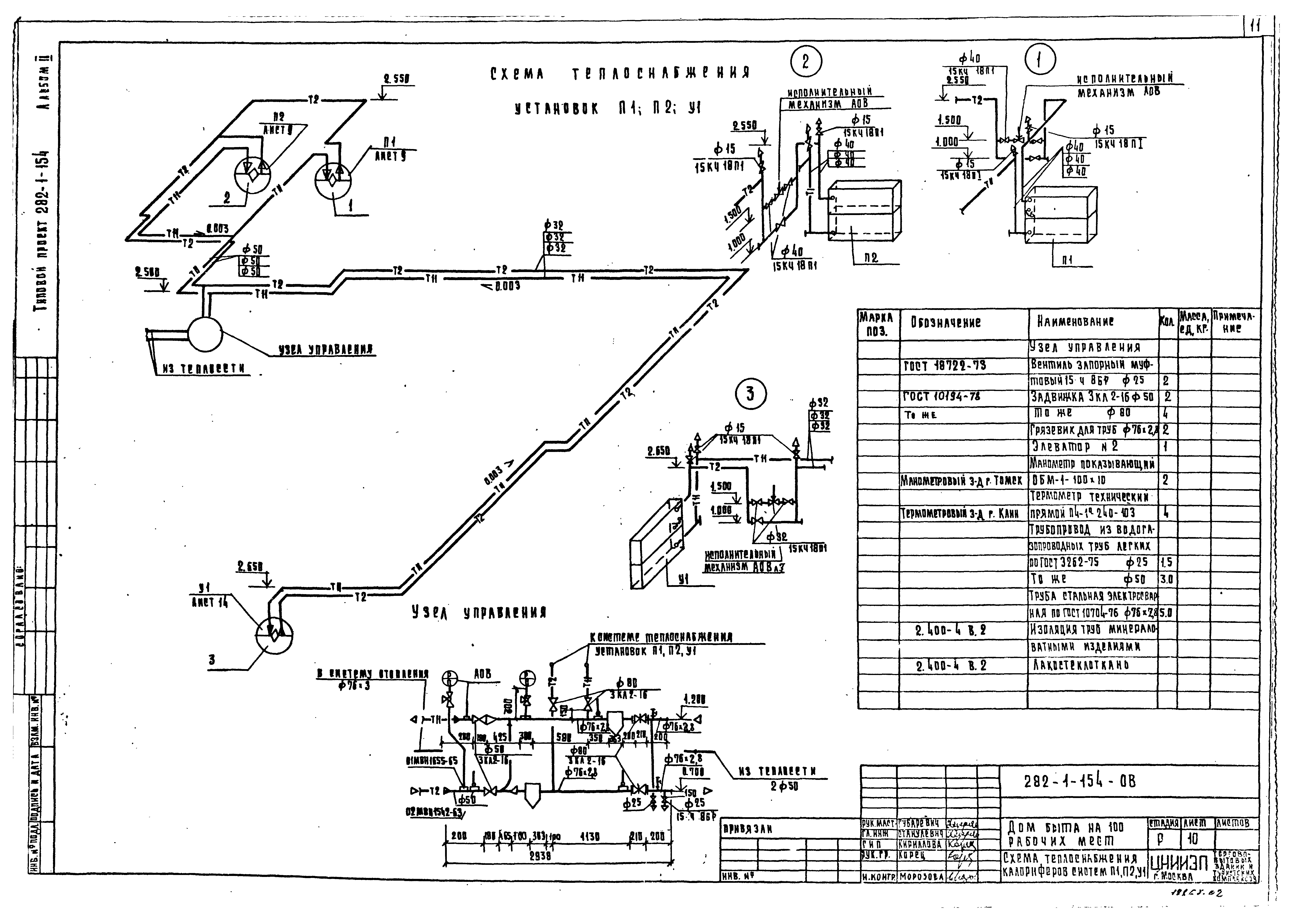Типовой проект 282-1-154