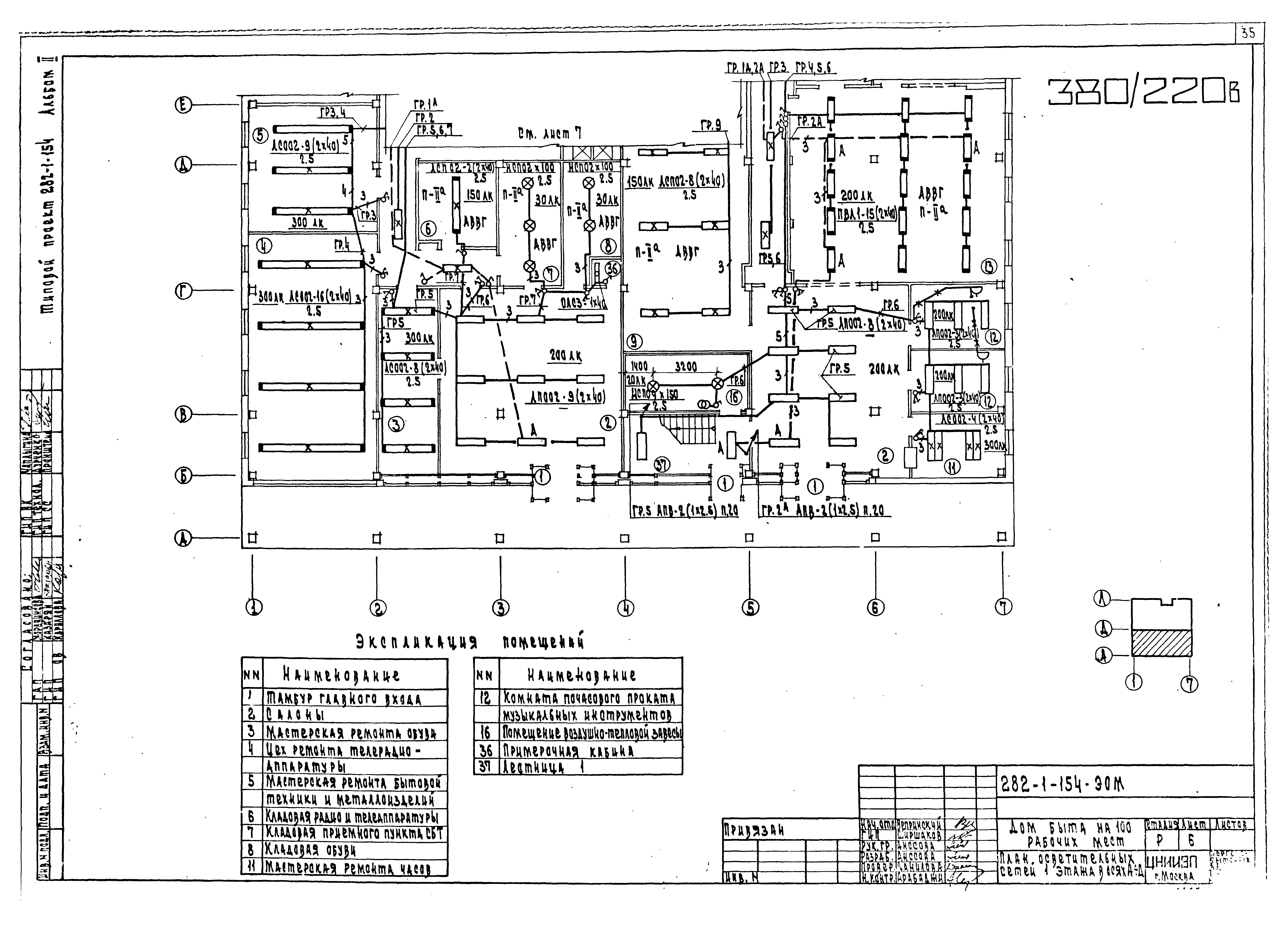 Типовой проект 282-1-154