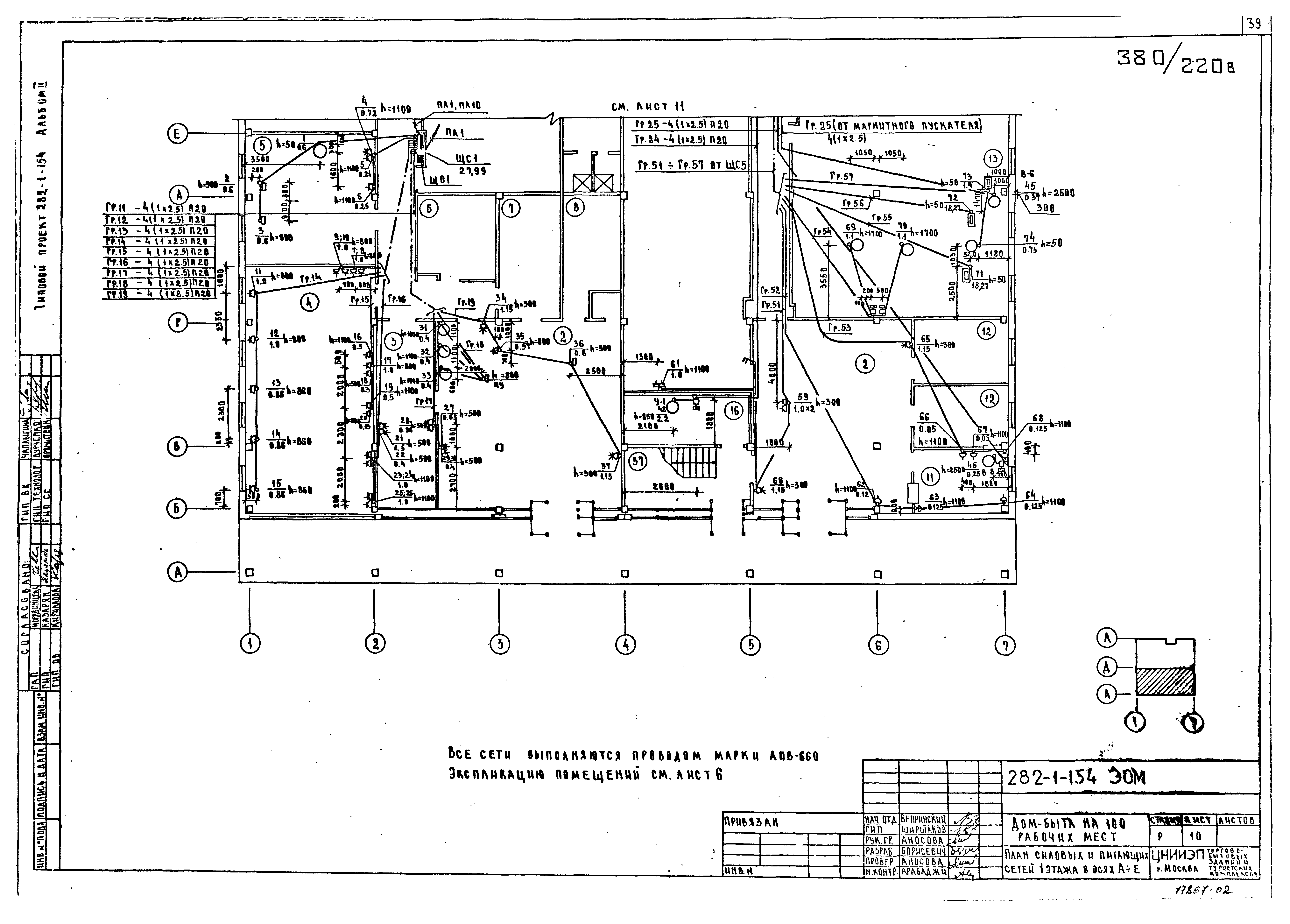 Типовой проект 282-1-154