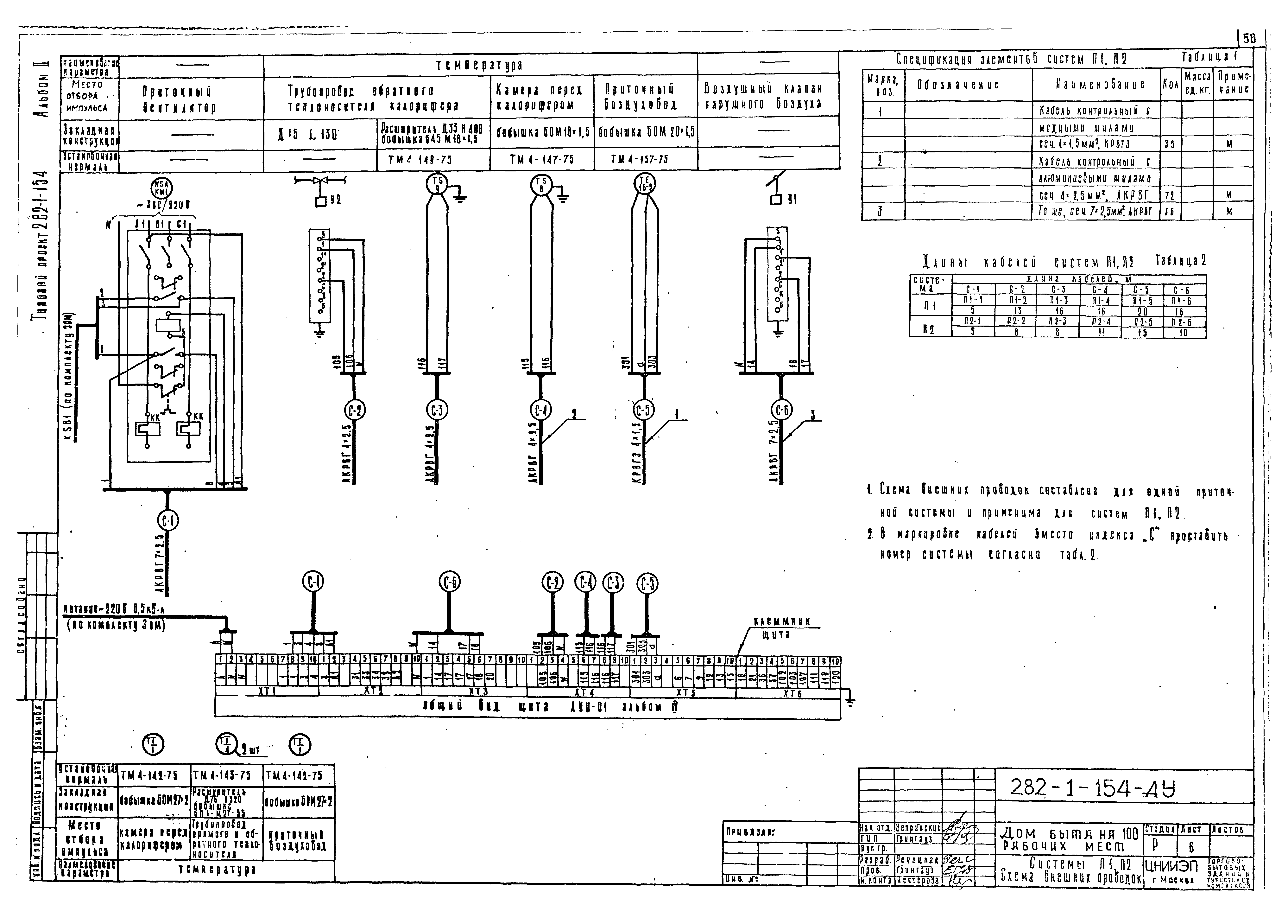 Типовой проект 282-1-154