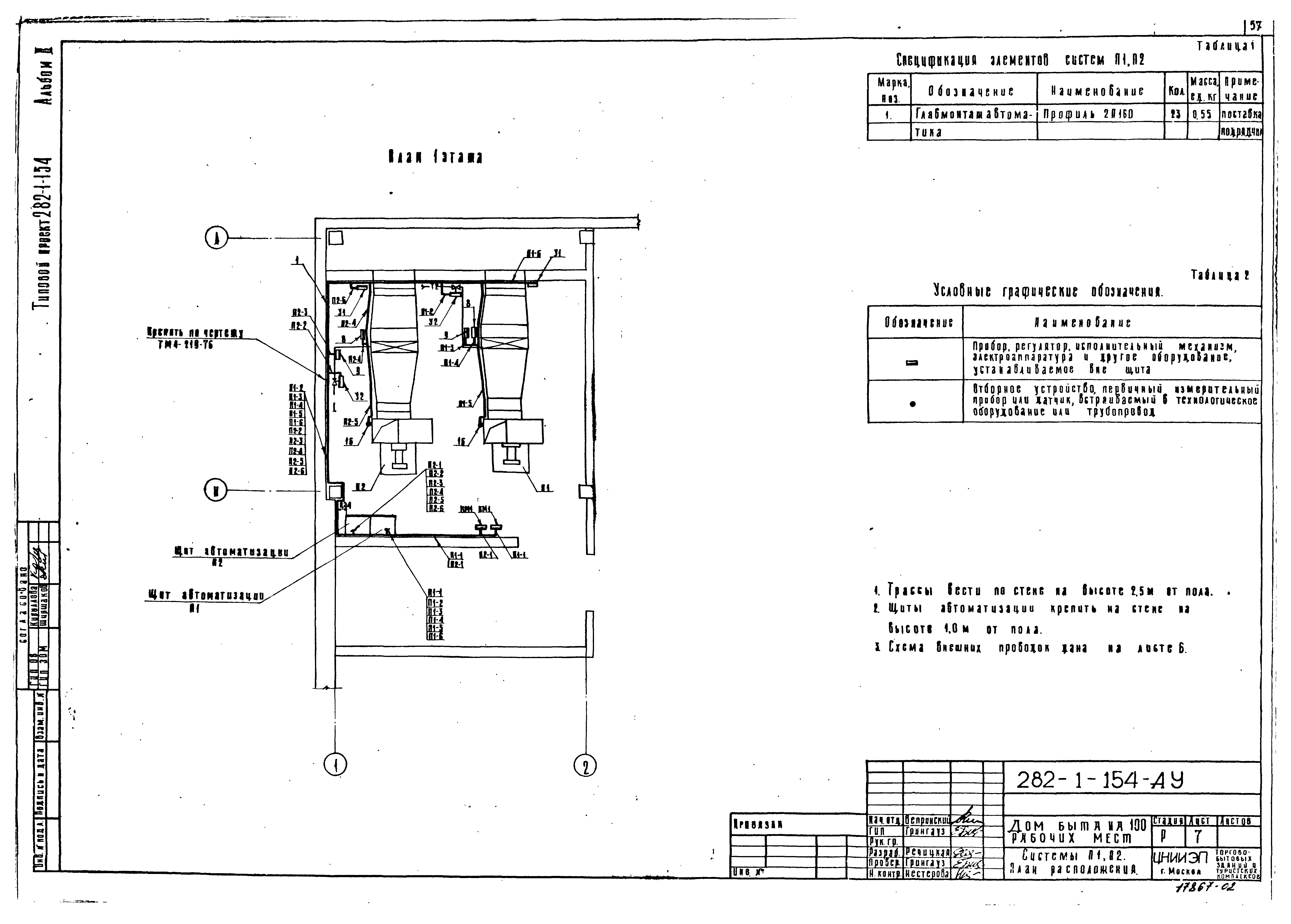 Типовой проект 282-1-154