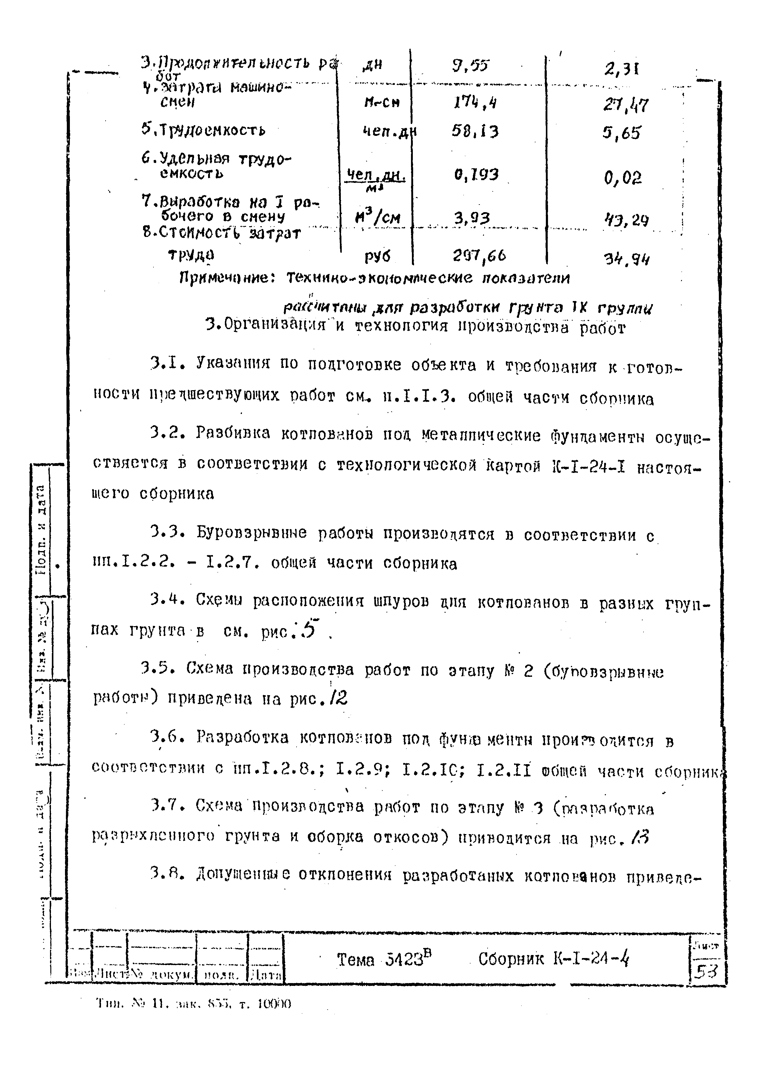 Технологическая карта К-1-24-4