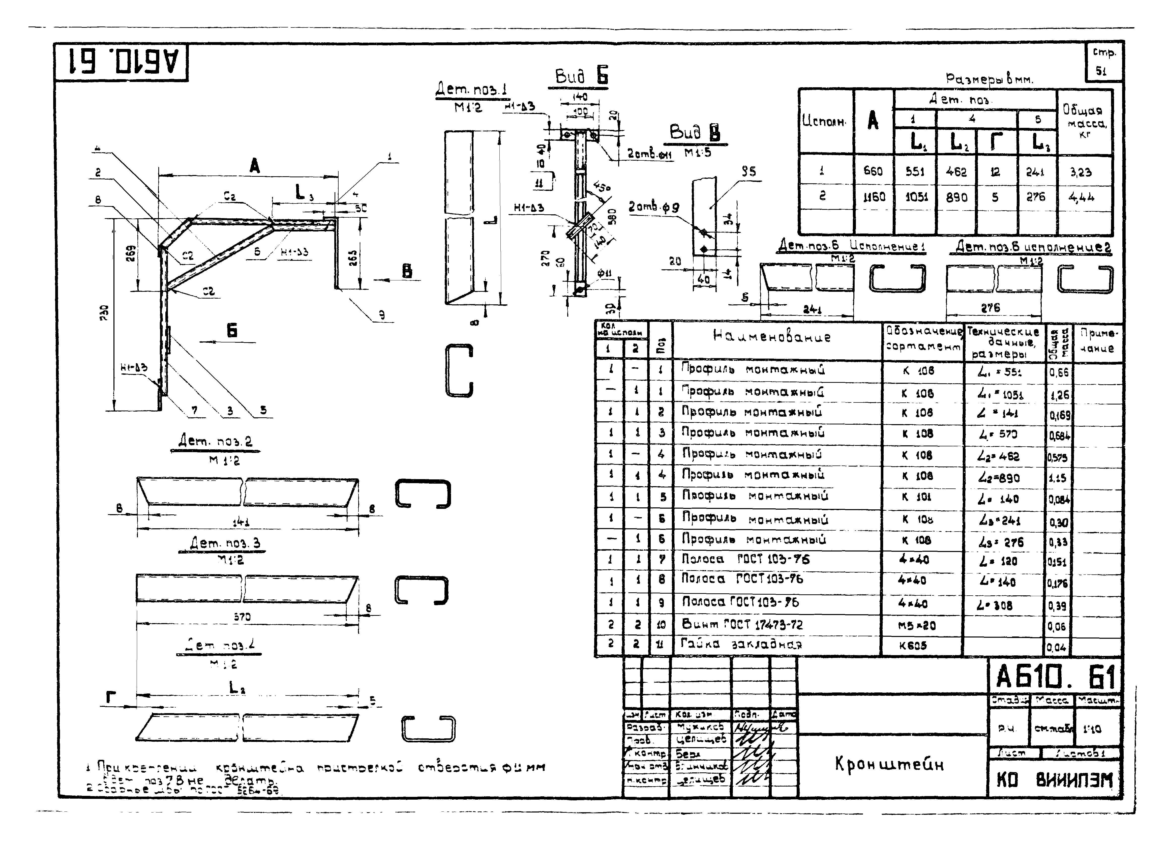 Шифр А610А