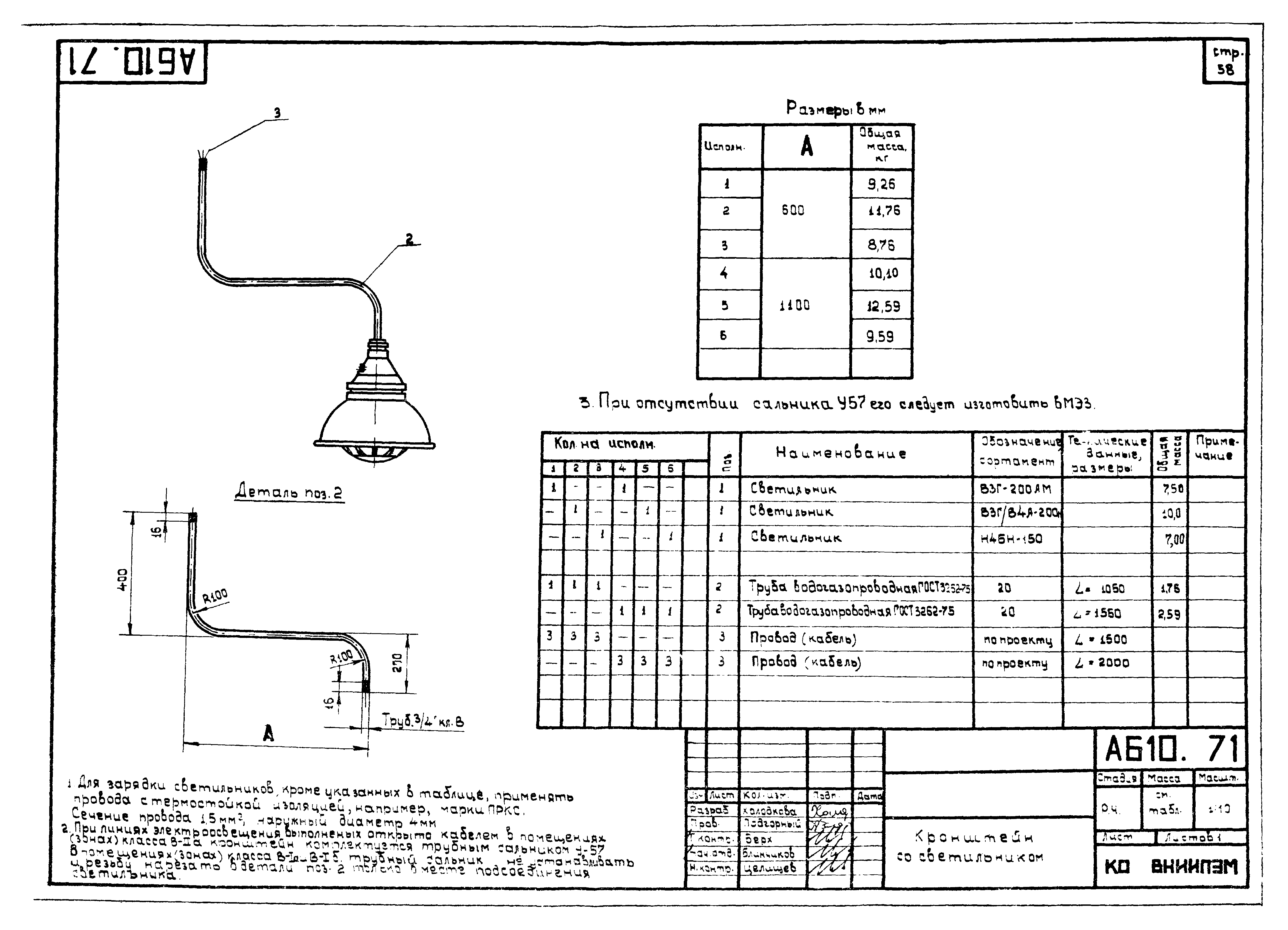 Шифр А610А