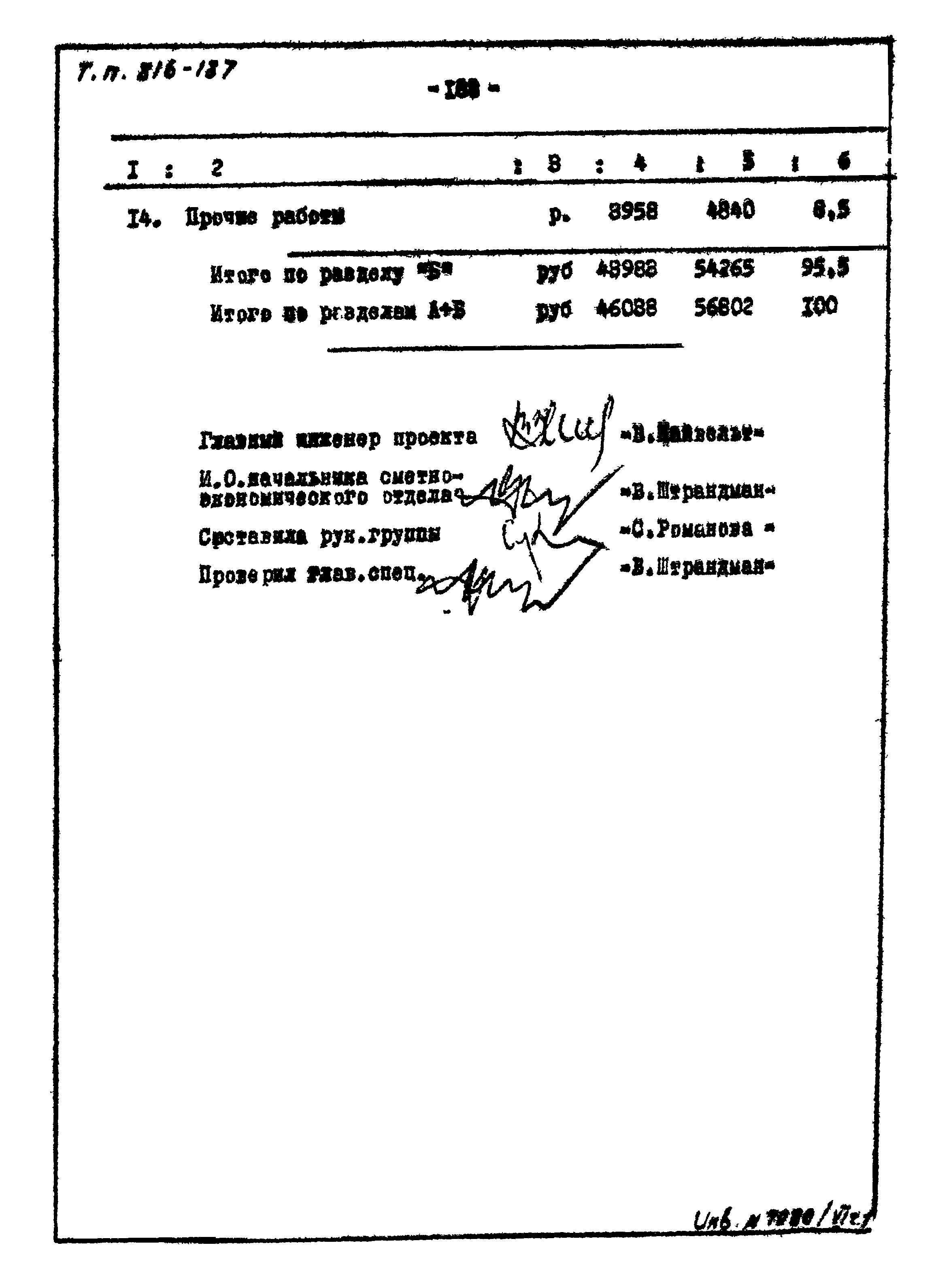 Типовой проект 816-187