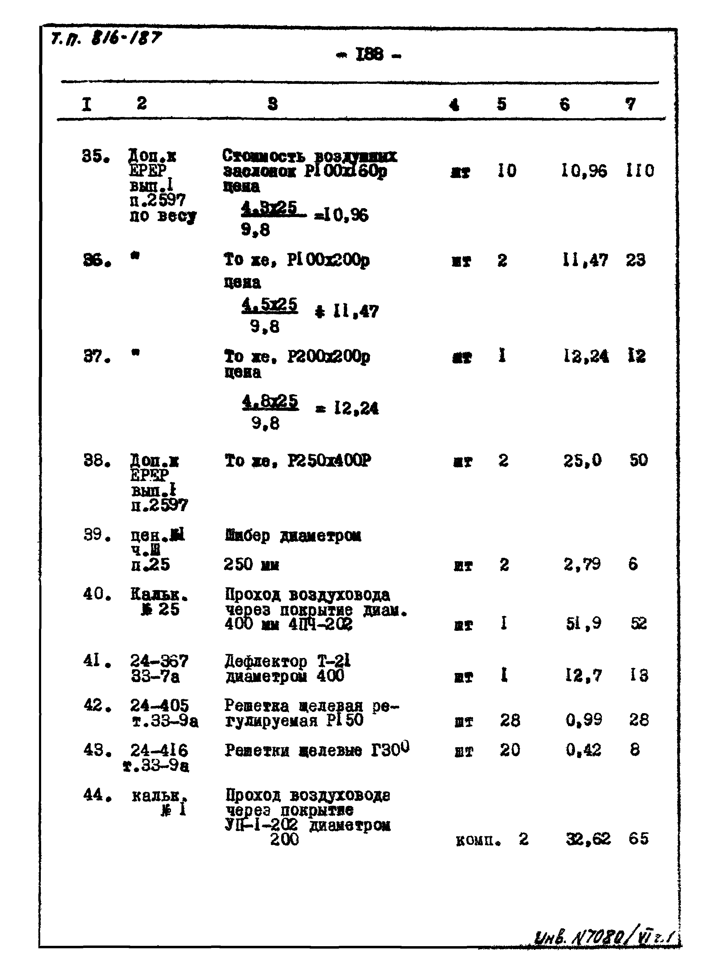 Типовой проект 816-187