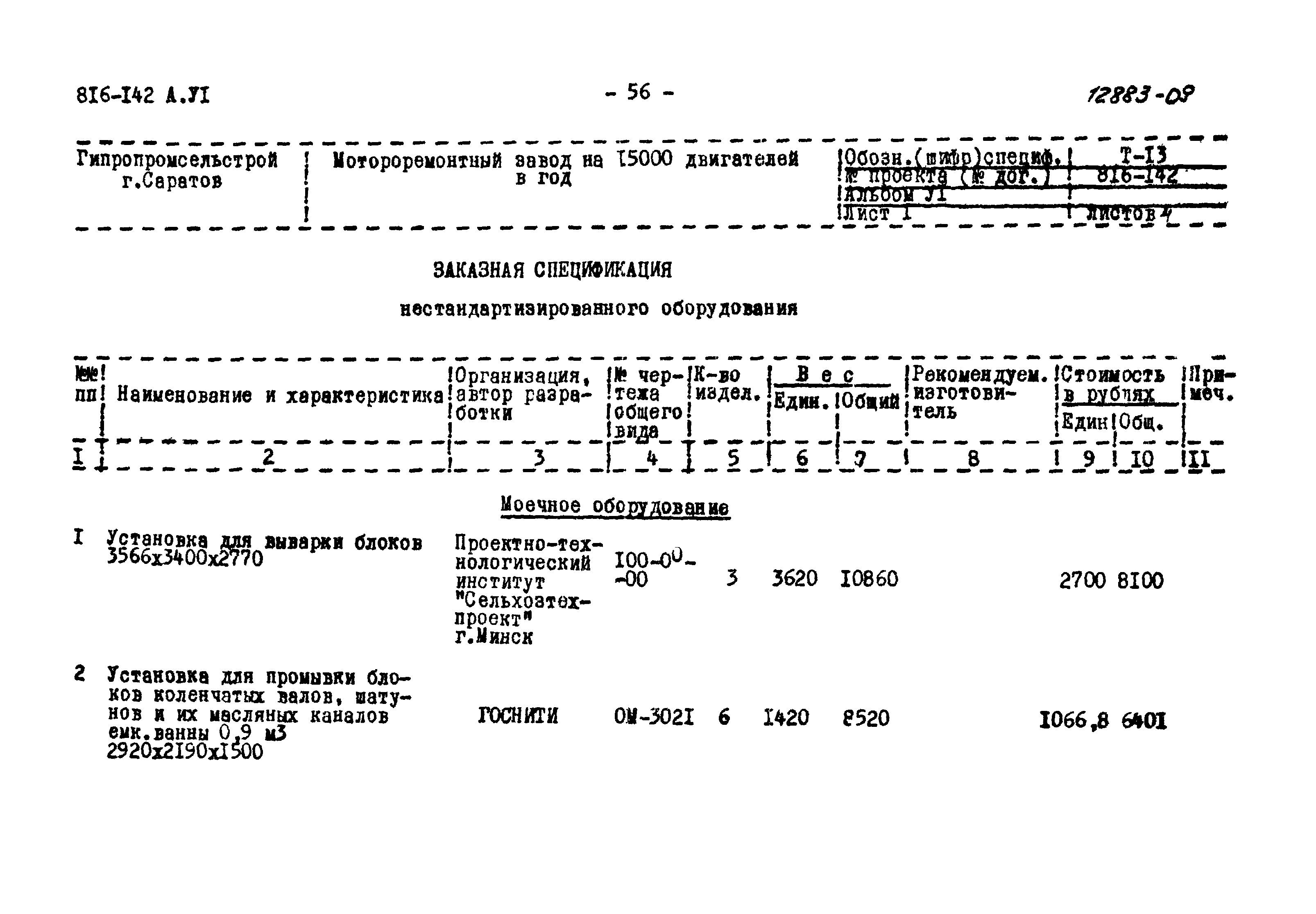 Типовой проект 816-142