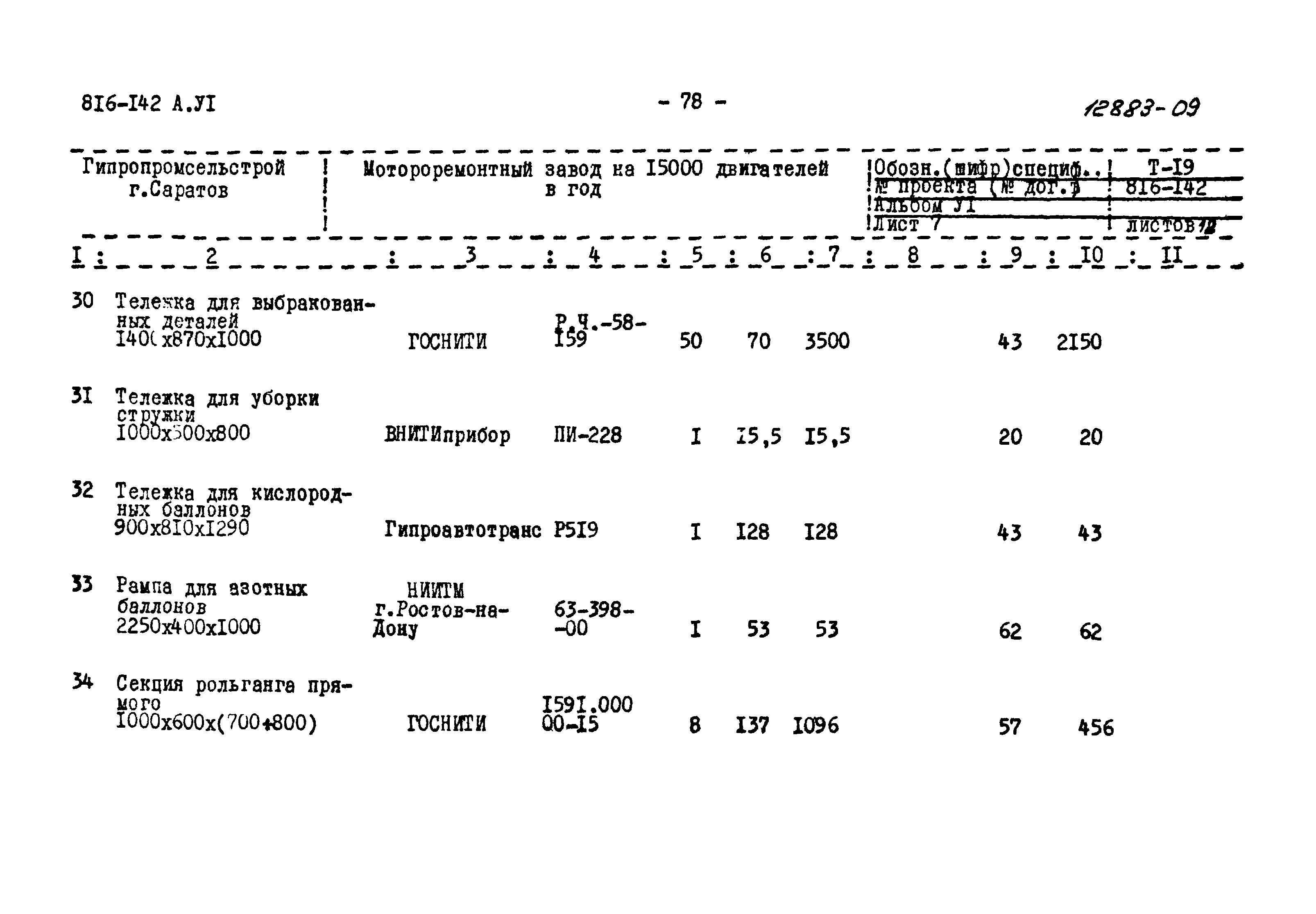 Типовой проект 816-142