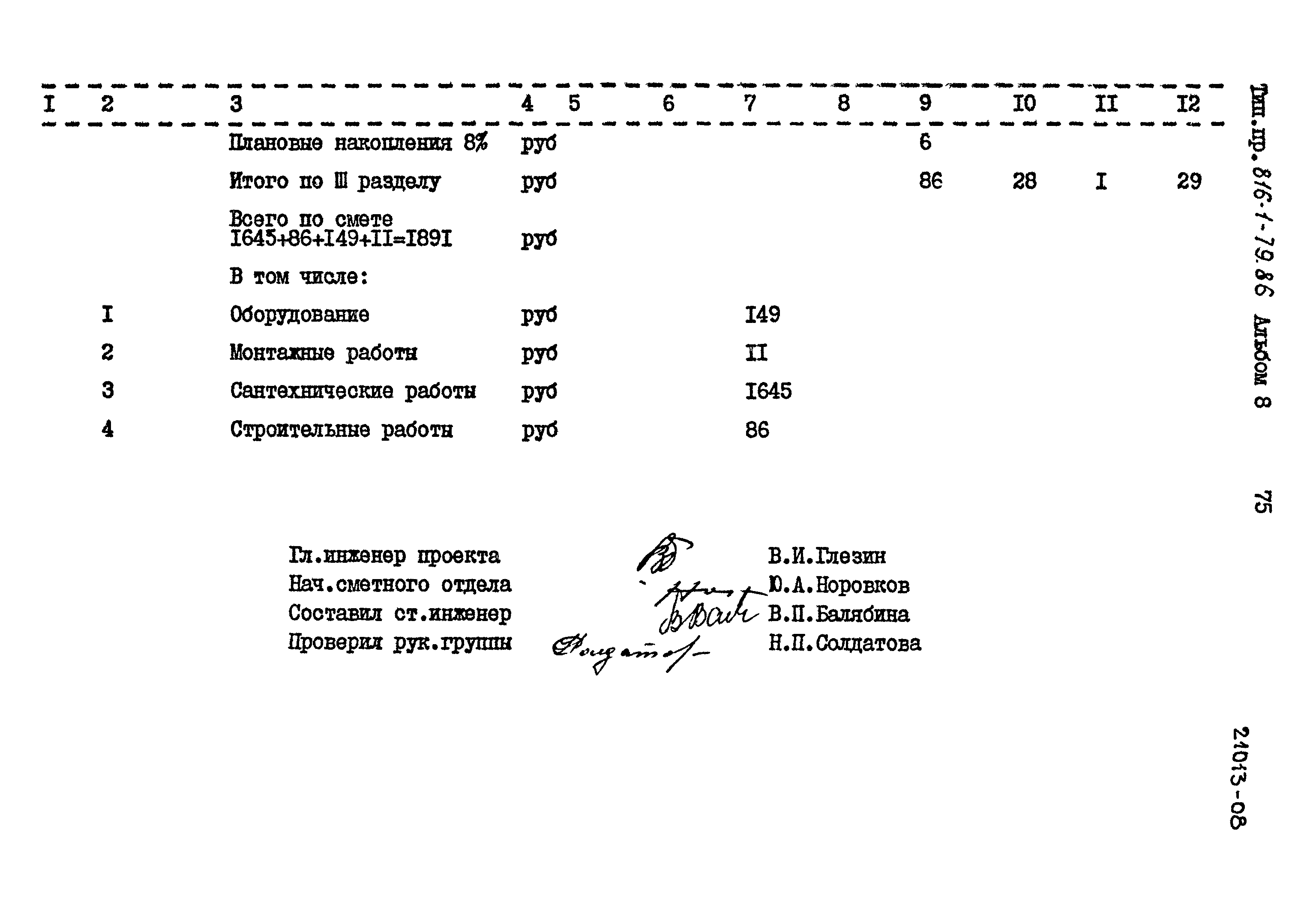 Типовой проект 816-1-79.86