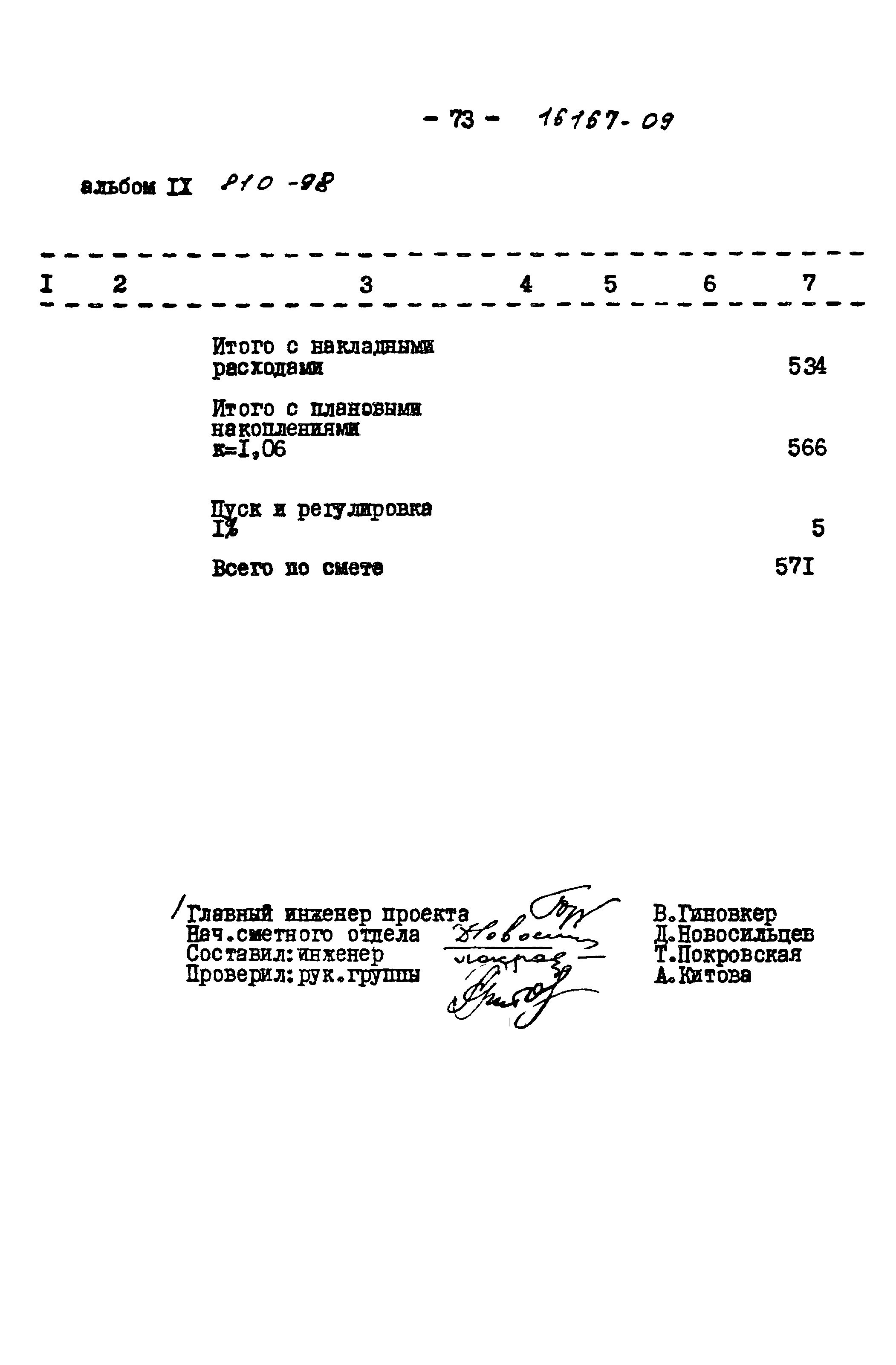 Типовой проект 810-98