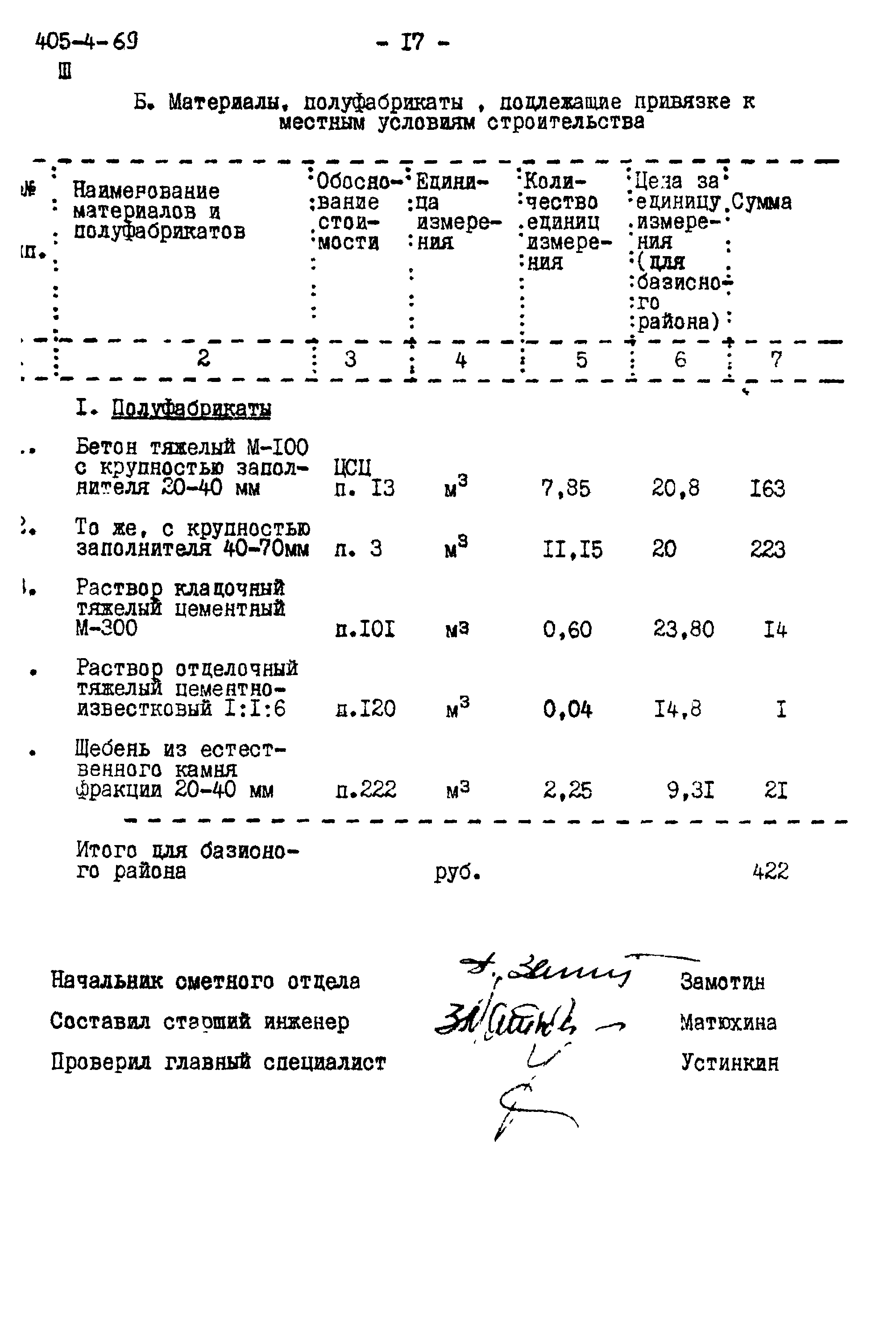 Типовой проект 405-4-69