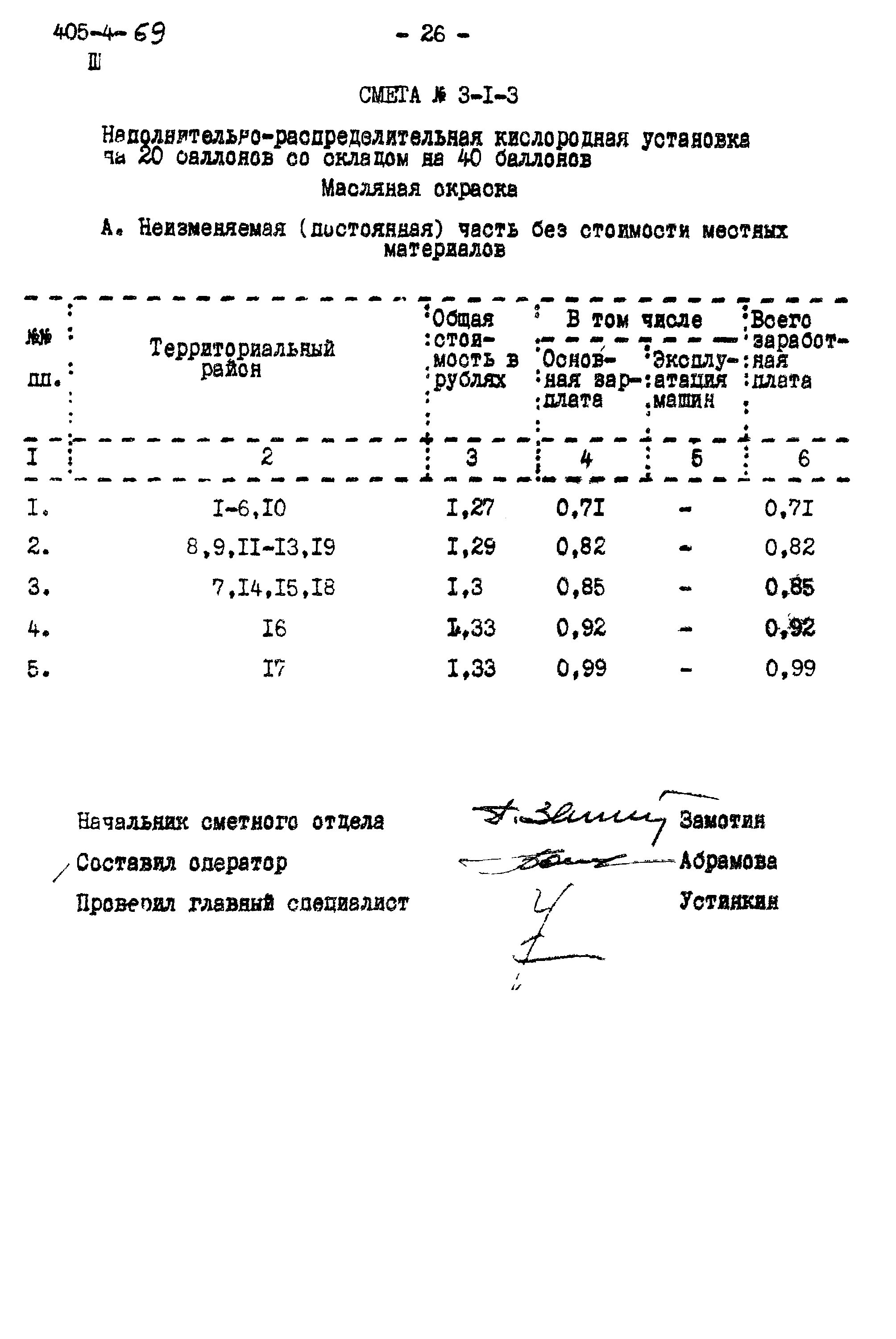 Типовой проект 405-4-69