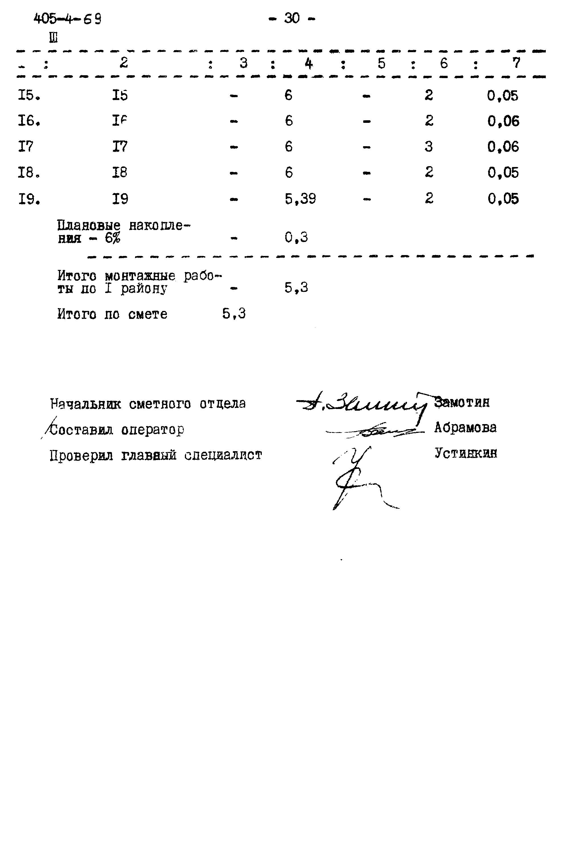 Типовой проект 405-4-69