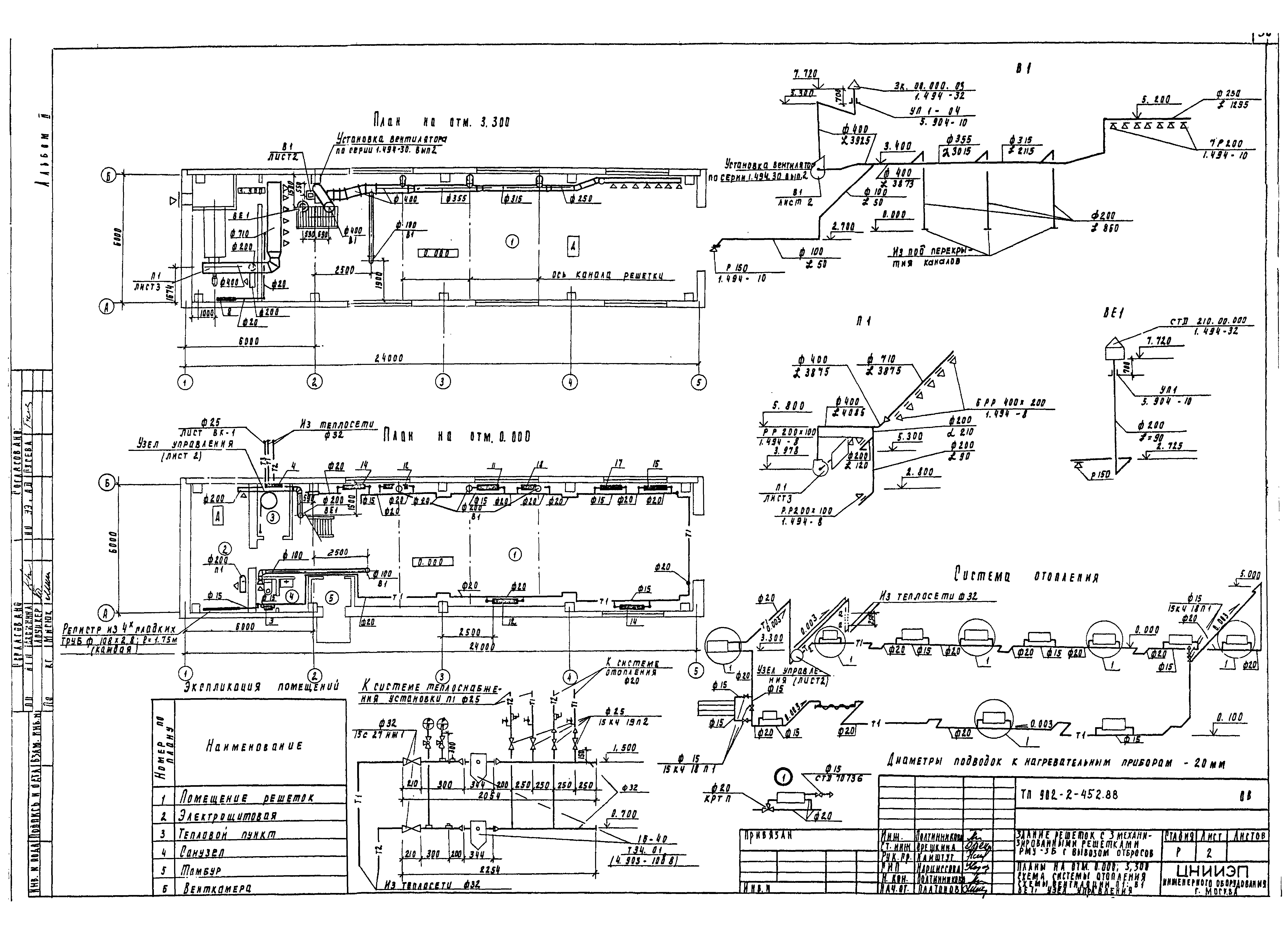Типовой проект 902-2-452.88