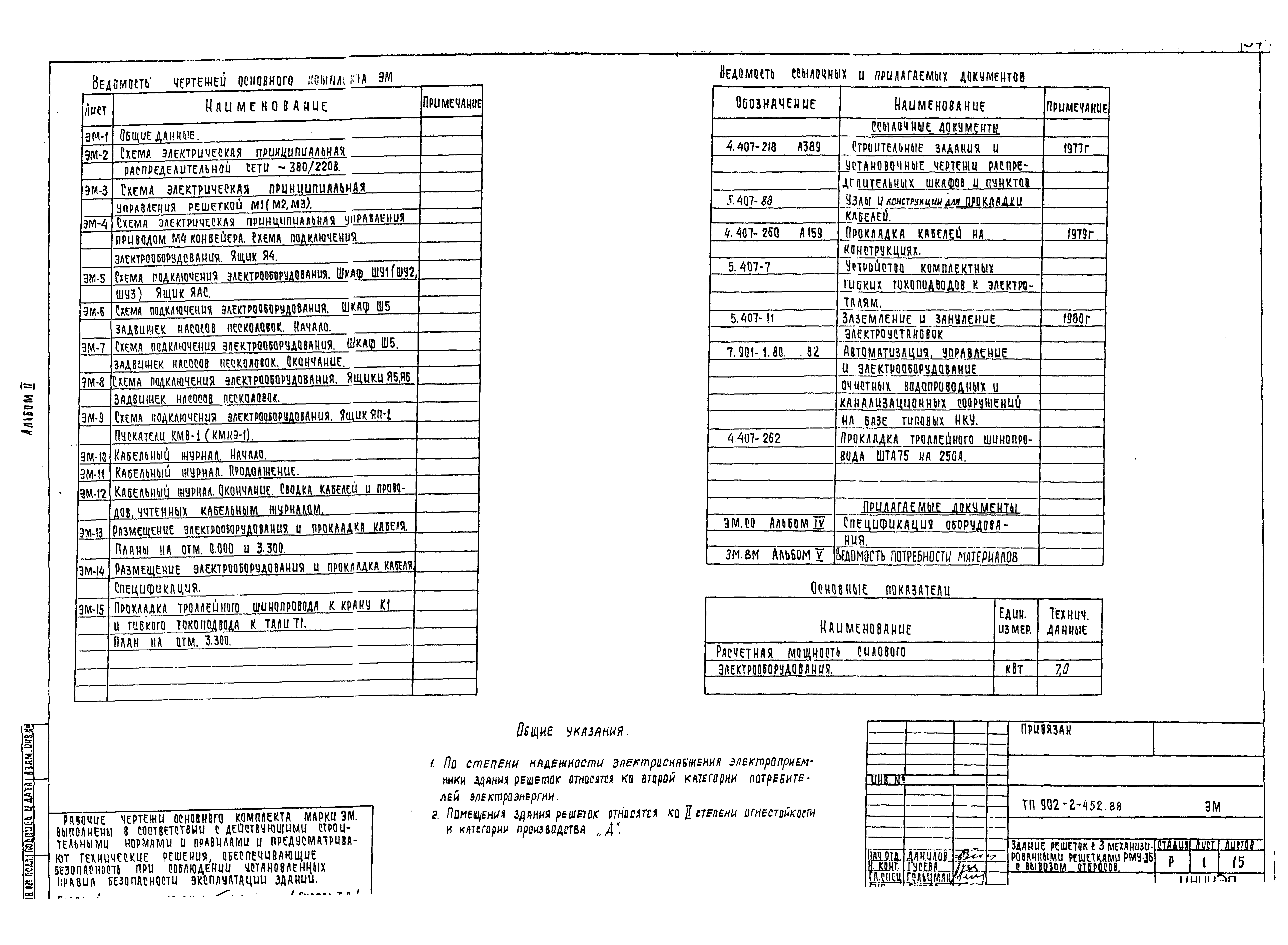 Типовой проект 902-2-452.88