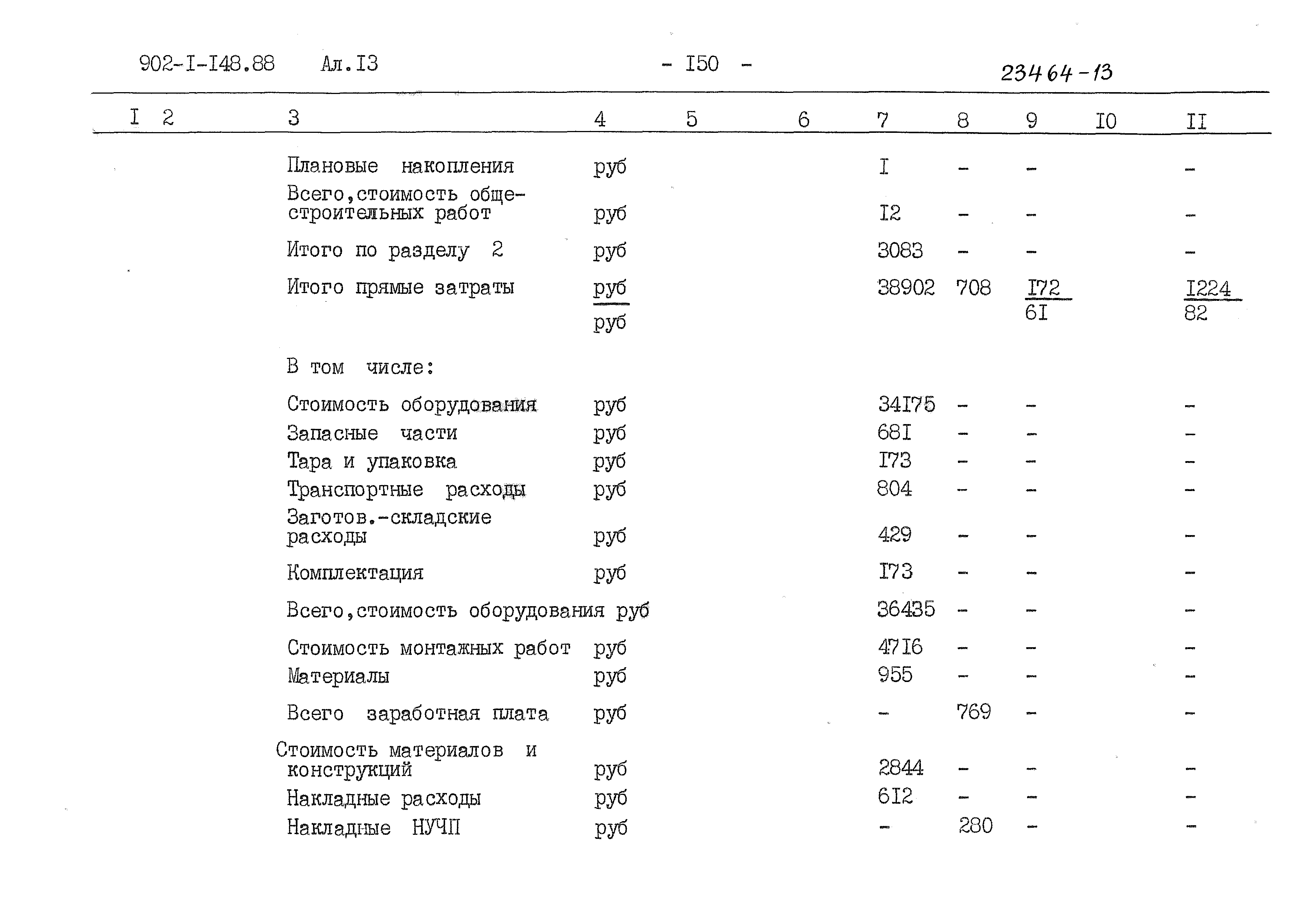 Типовой проект 902-1-150.1.88