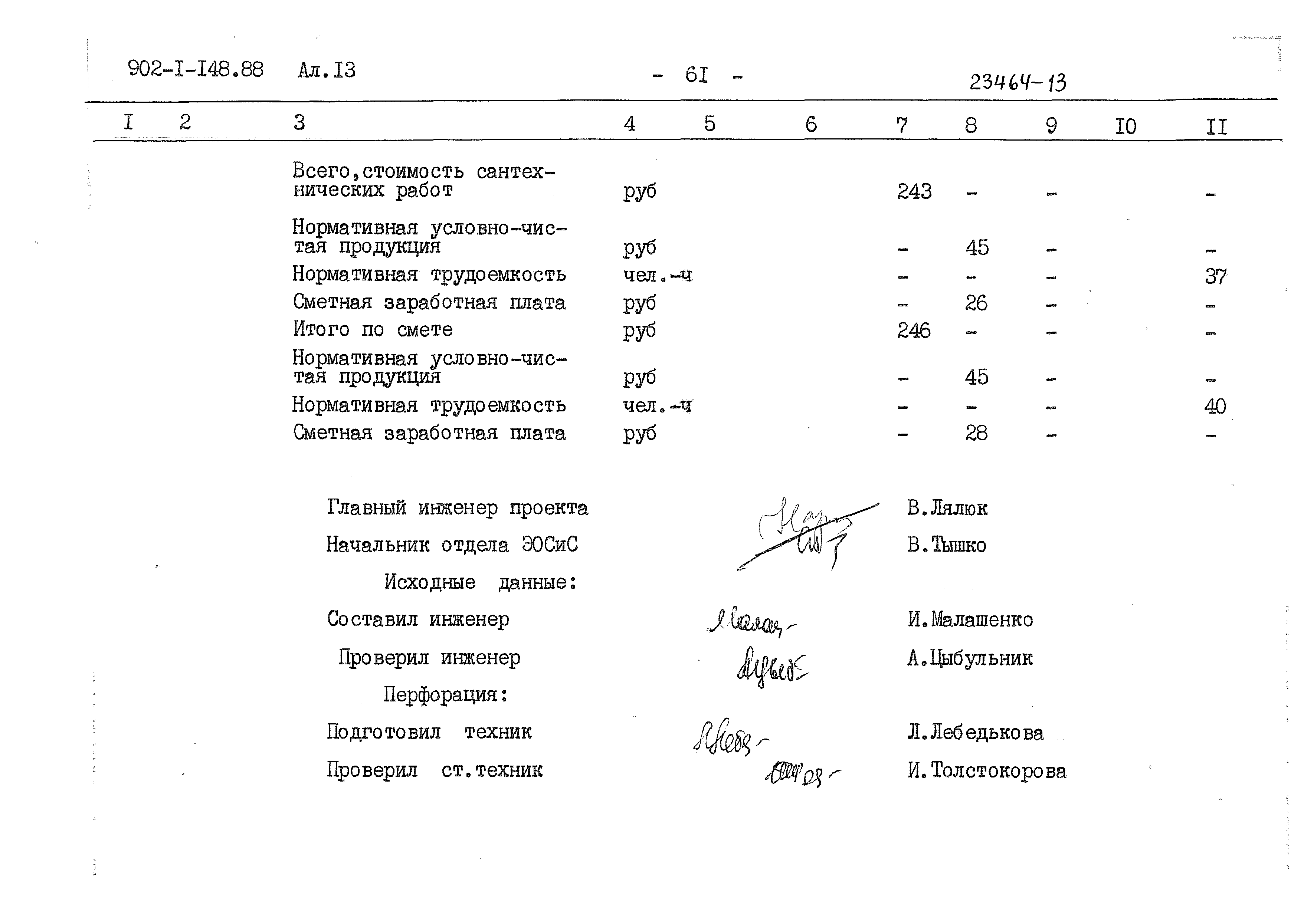 Типовой проект 902-1-150.1.88