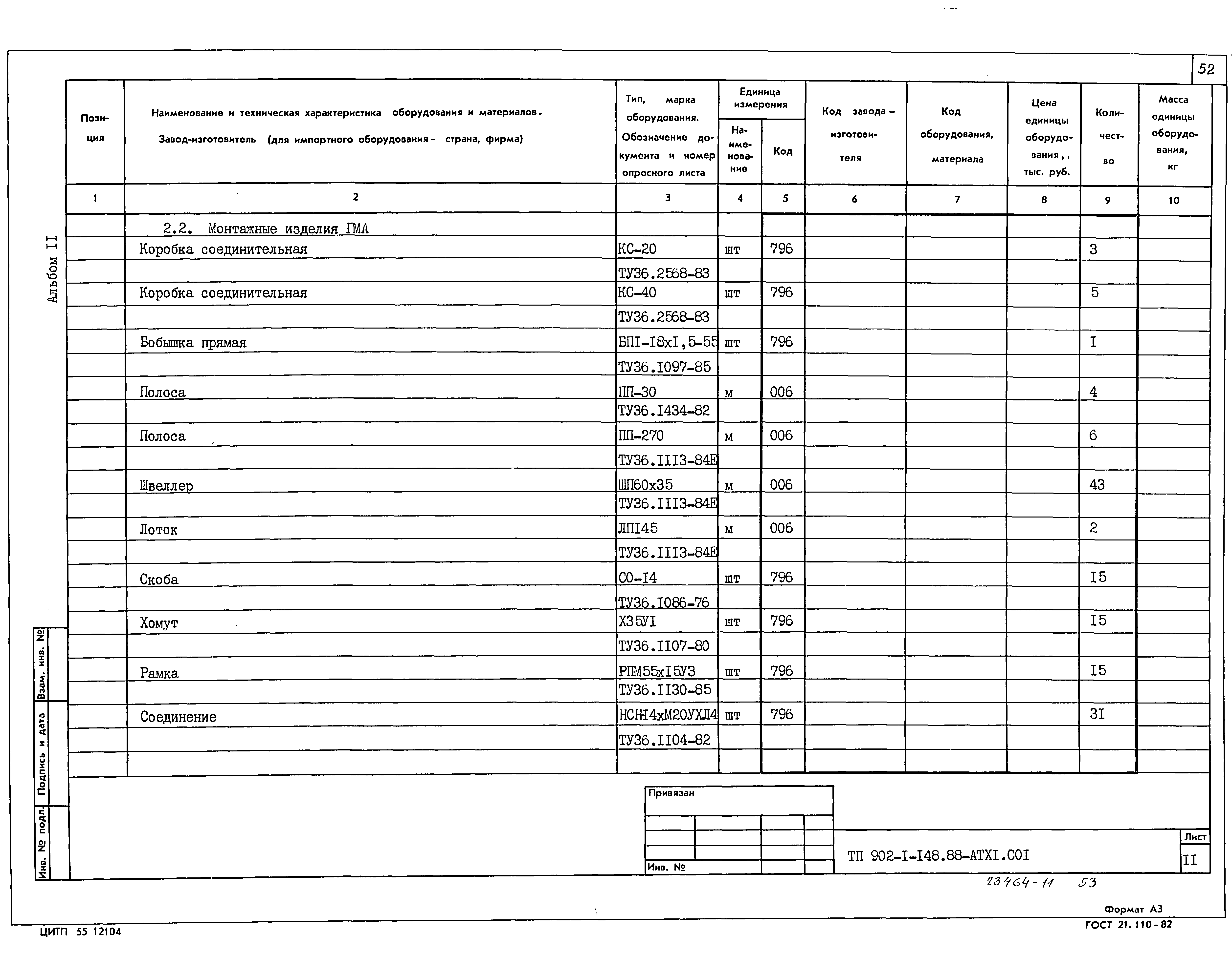 Типовой проект 902-1-150.1.88
