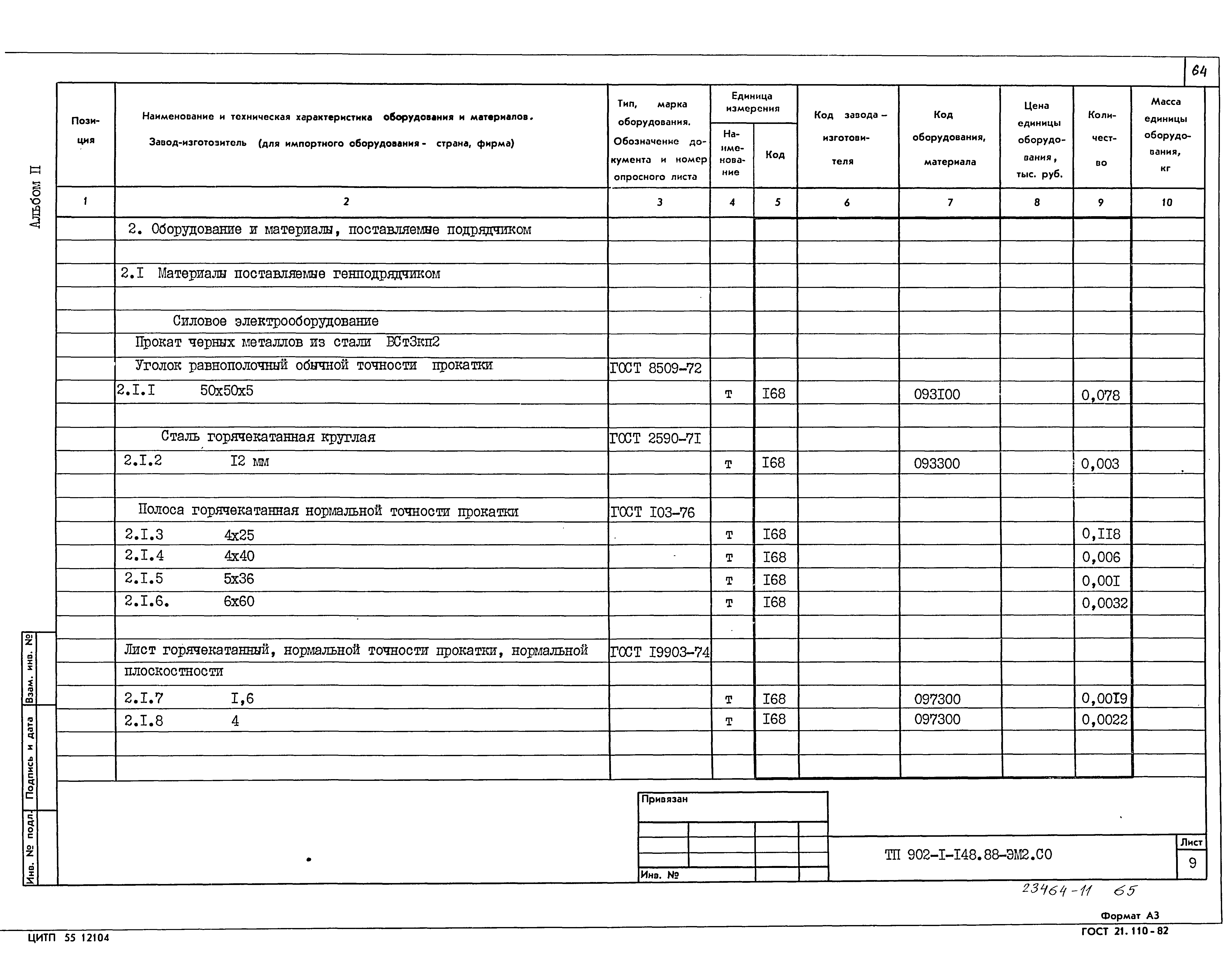 Типовой проект 902-1-150.1.88