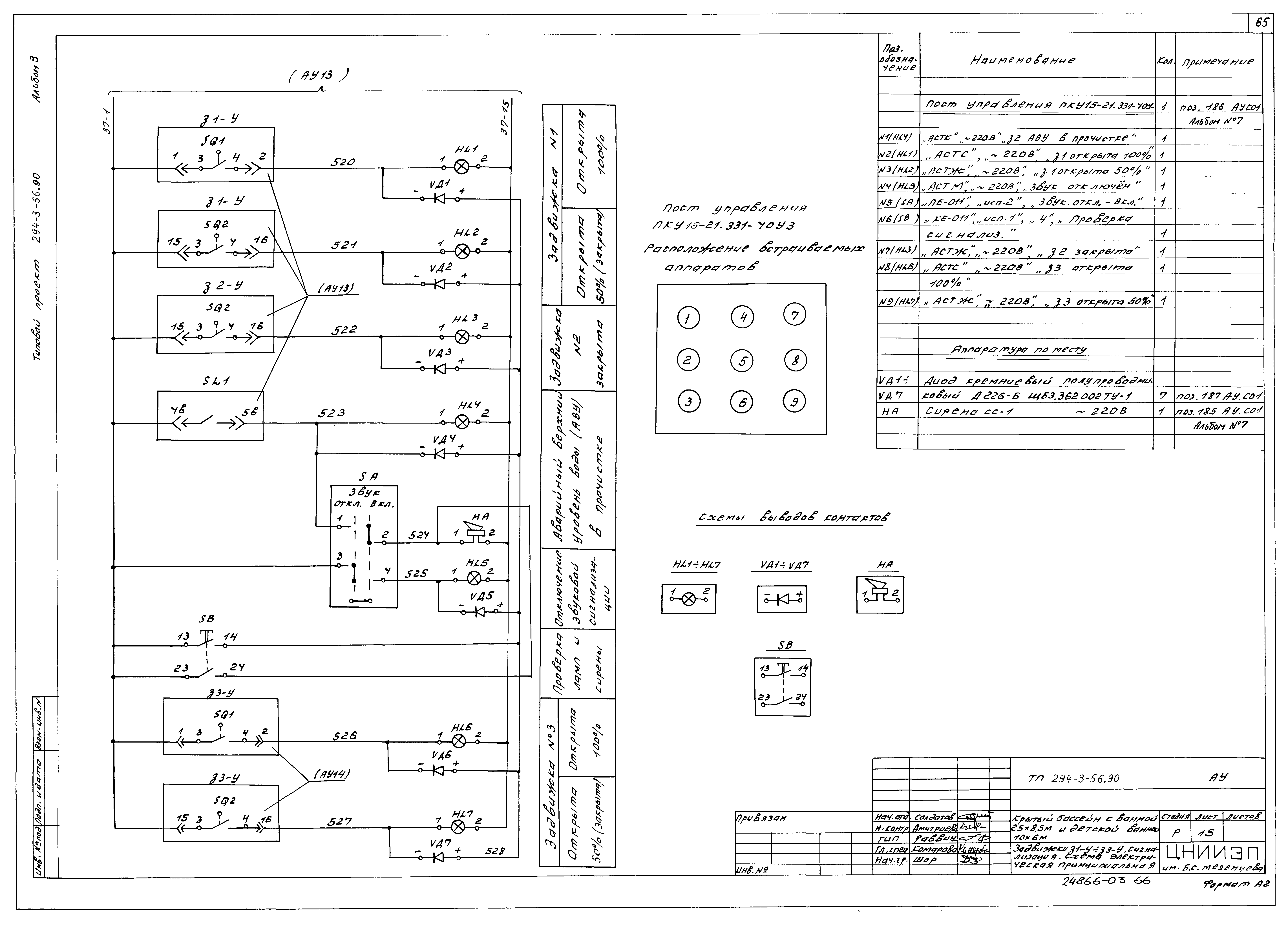 Типовой проект 294-3-56.90