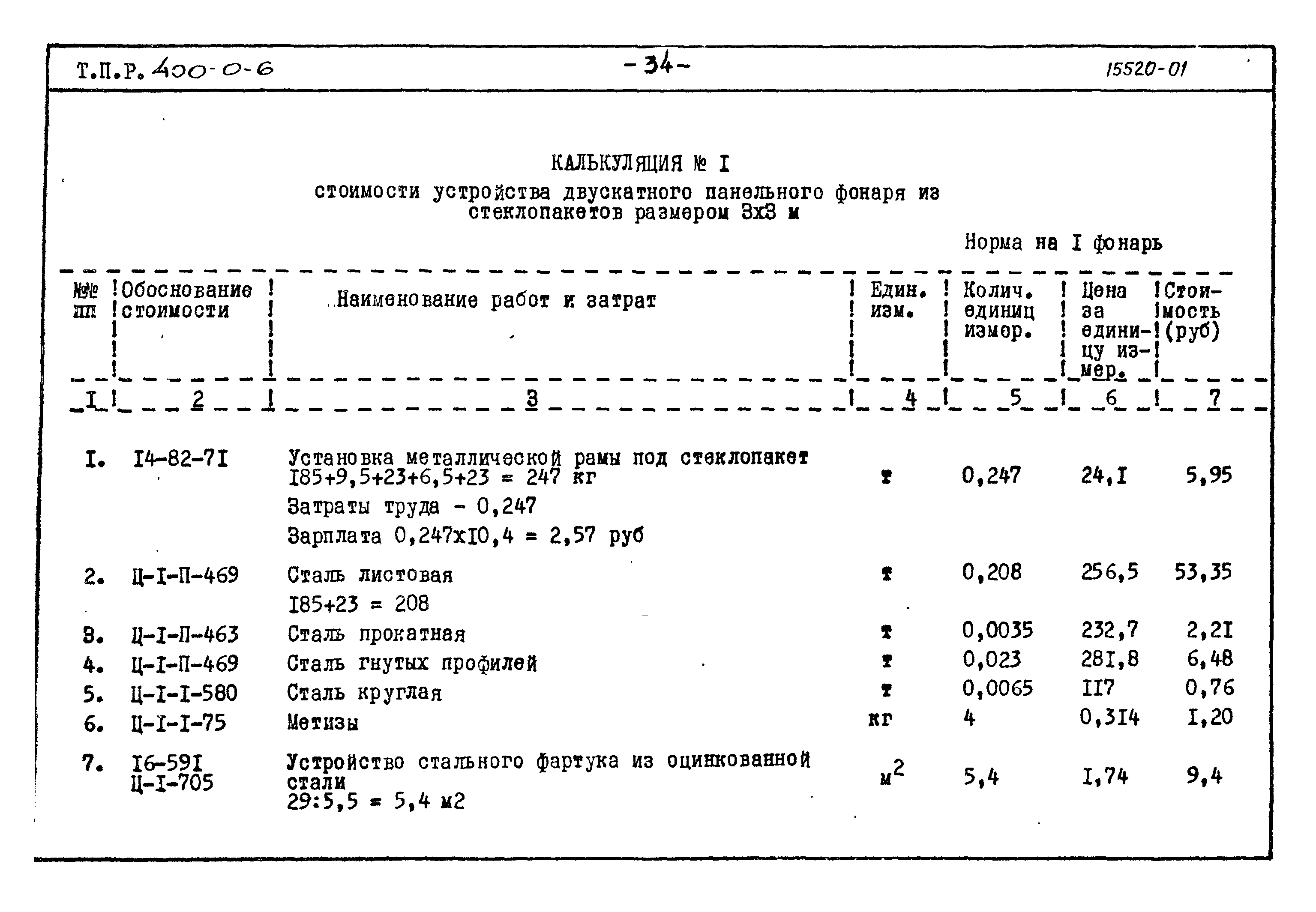 Типовые проектные решения 400-0-6