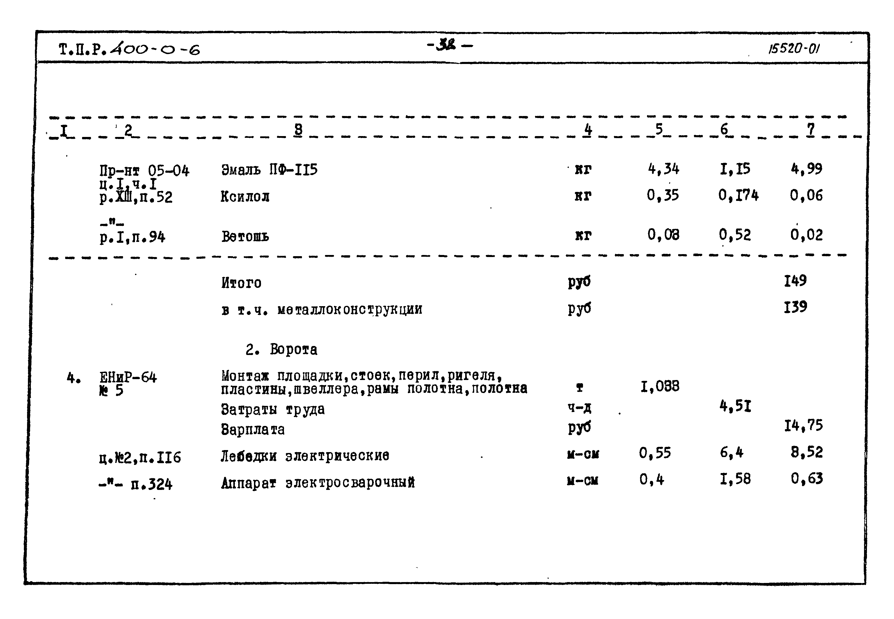 Типовые проектные решения 400-0-6