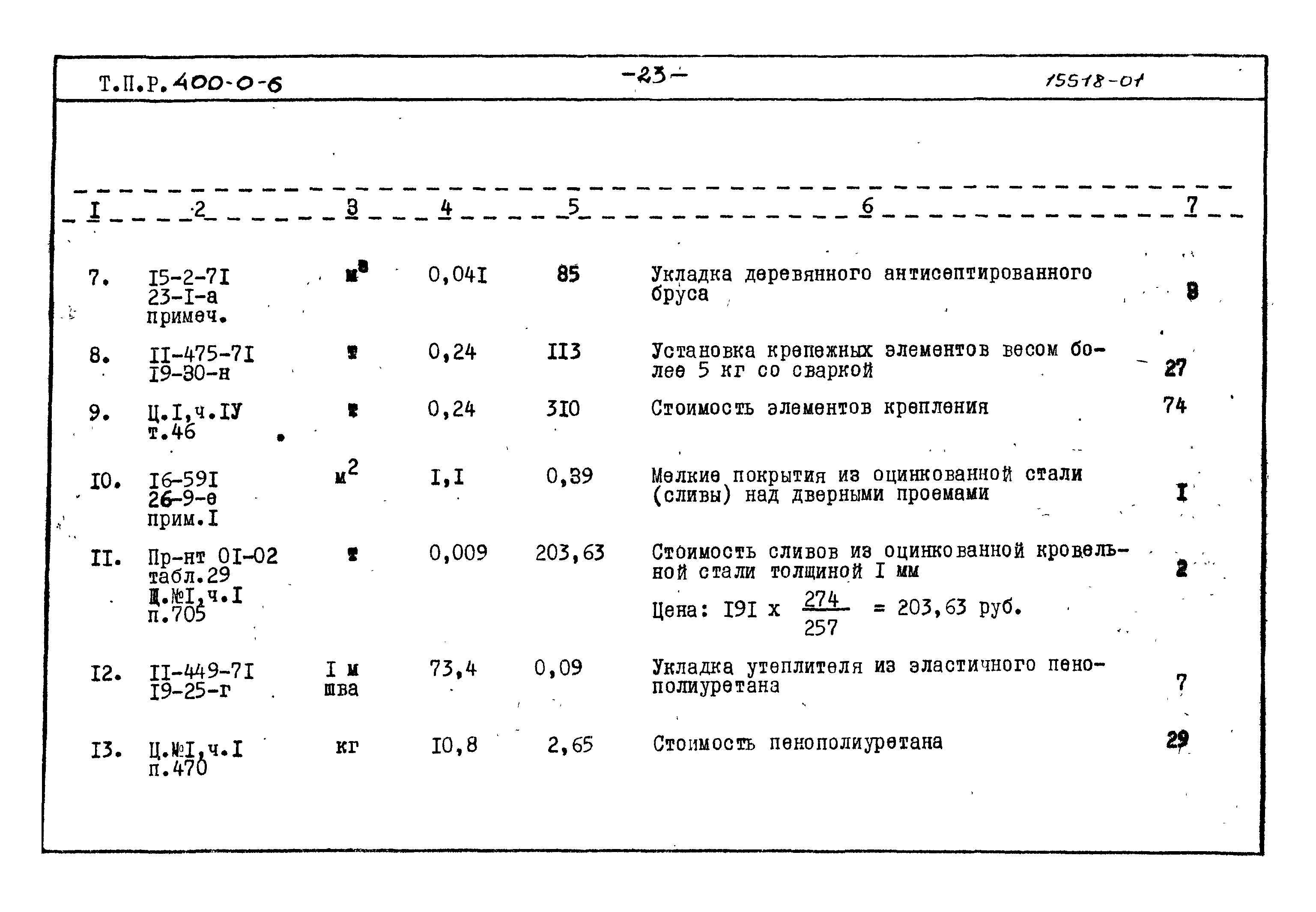 Типовые проектные решения 400-0-6