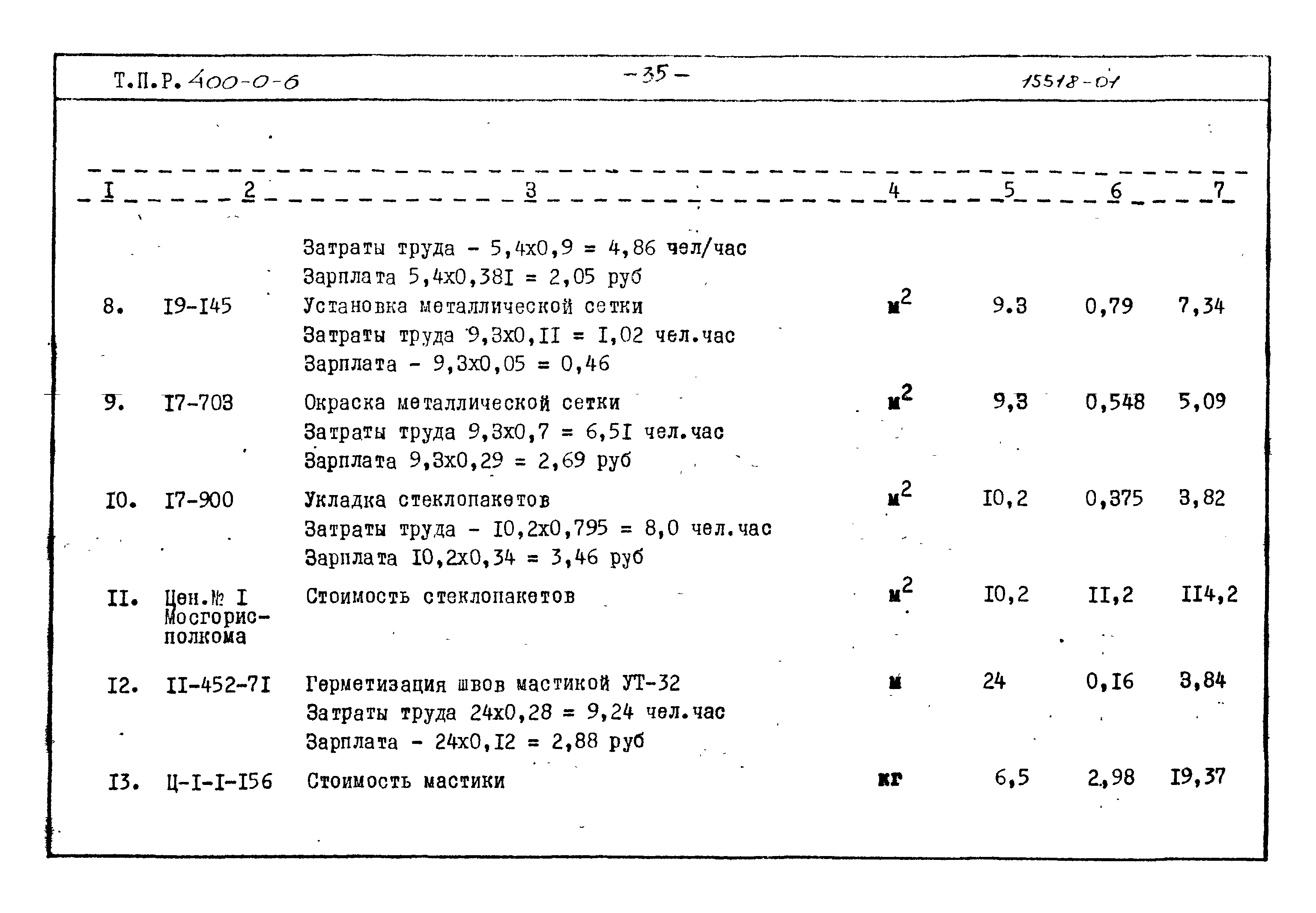 Типовые проектные решения 400-0-6