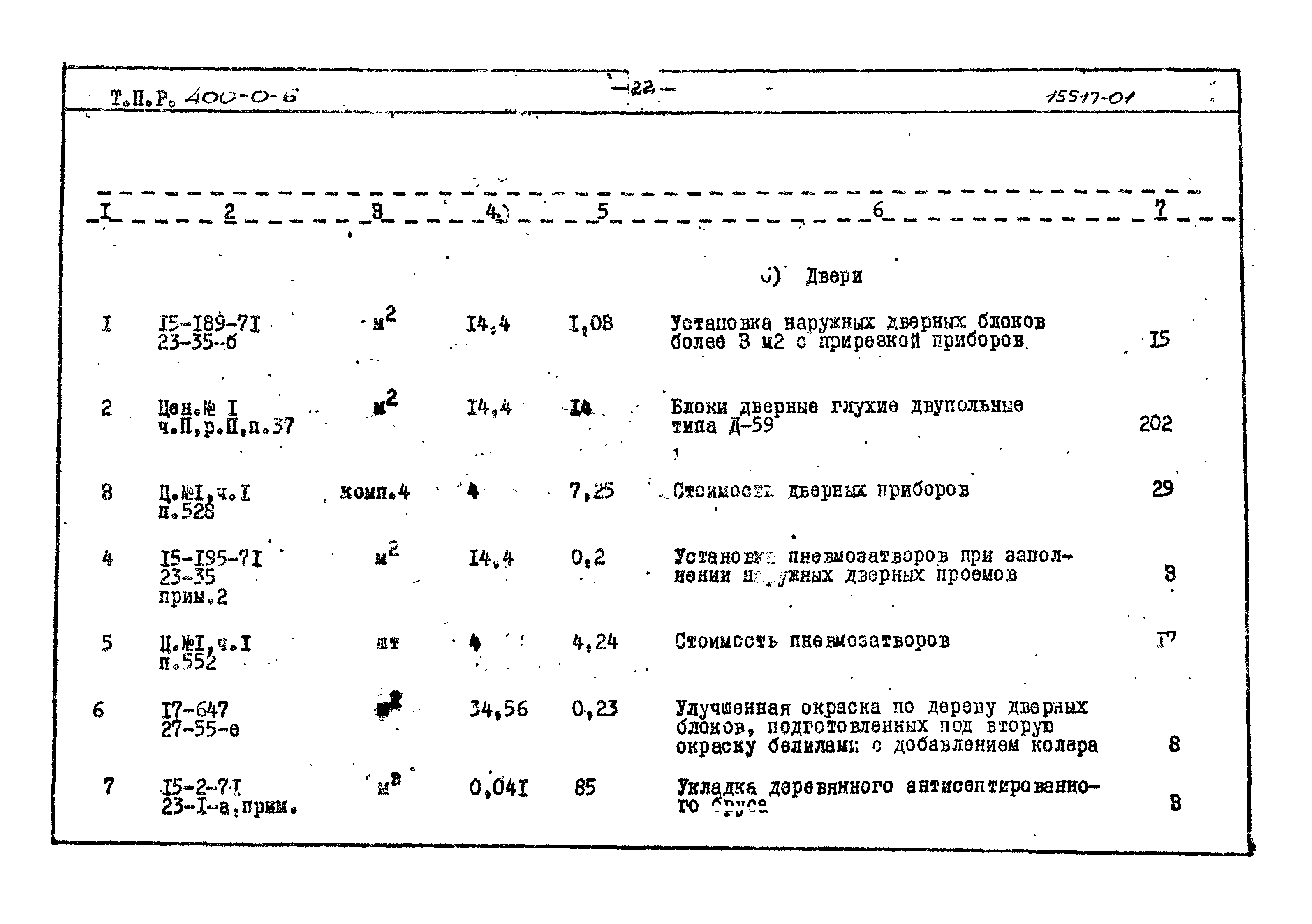 Типовые проектные решения 400-0-6